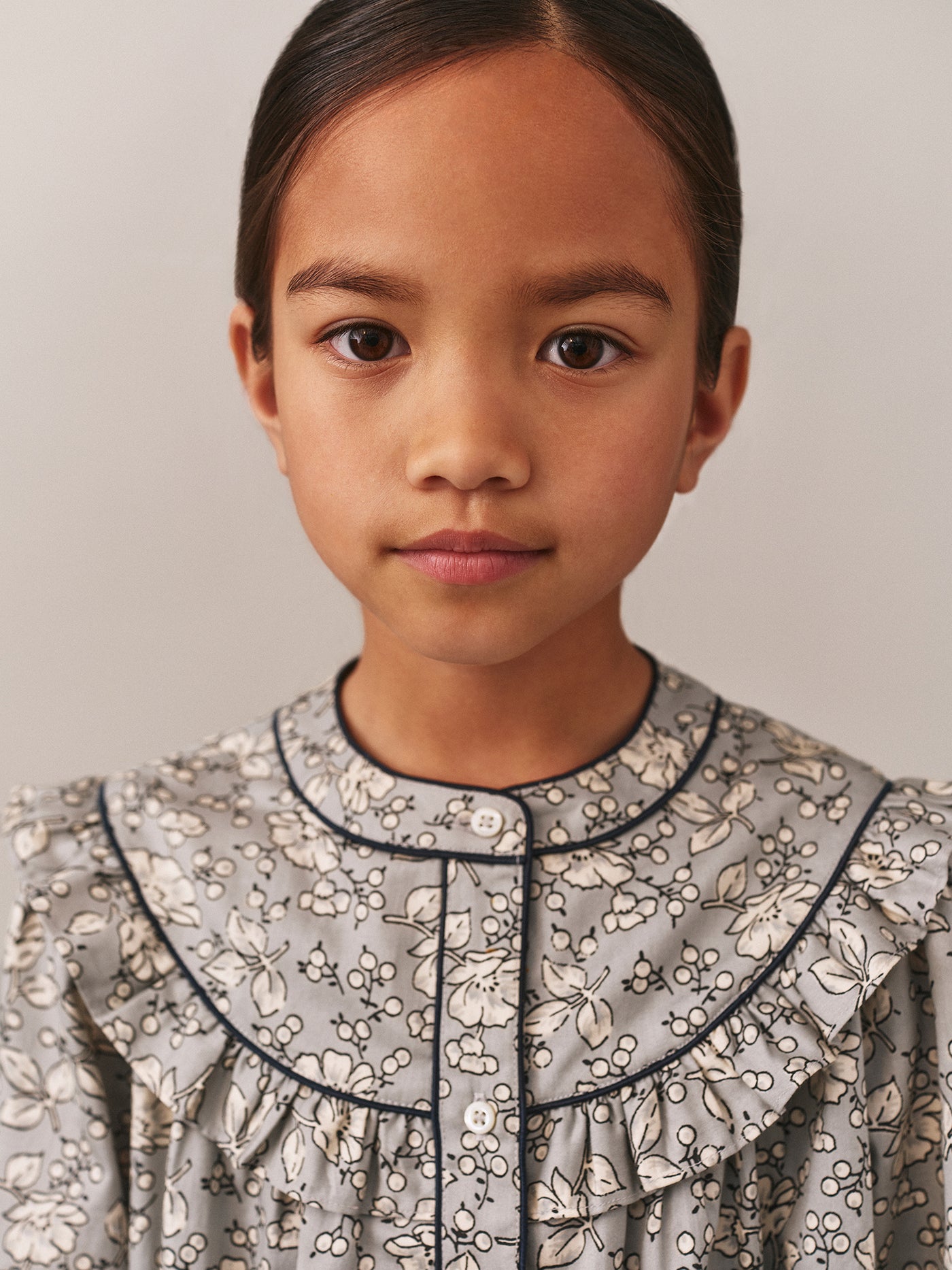 Jacinta organic cotton ruffle dress