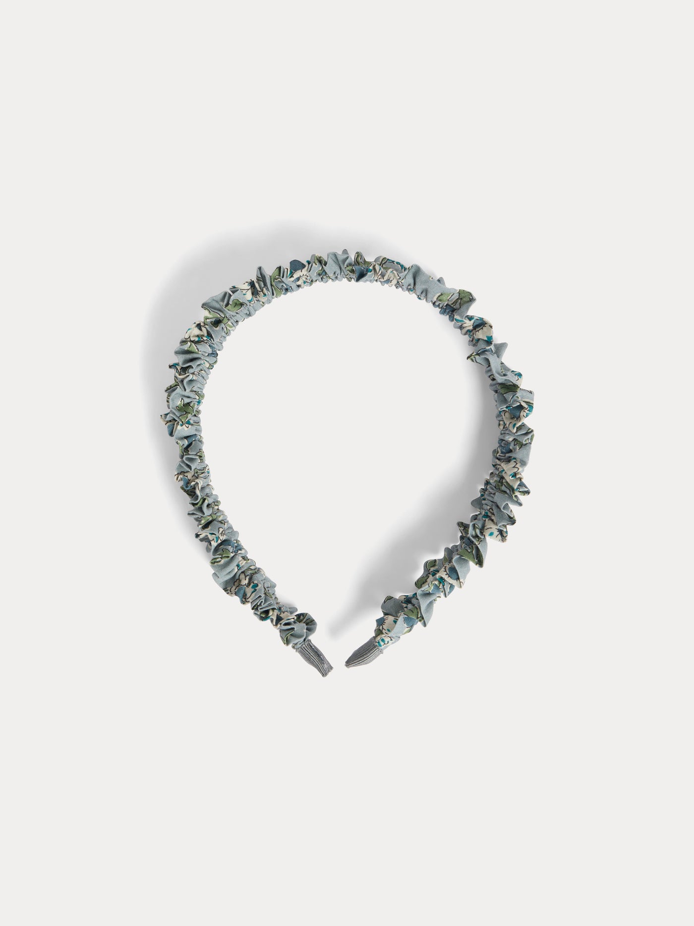 Jovie headband made with blue Liberty fabrics