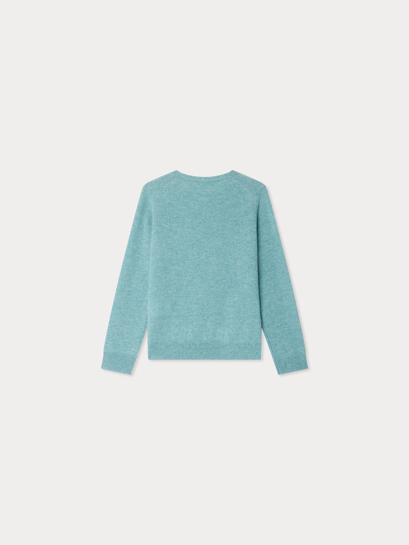 Jaana sweater with fancy cherry cashmere knit