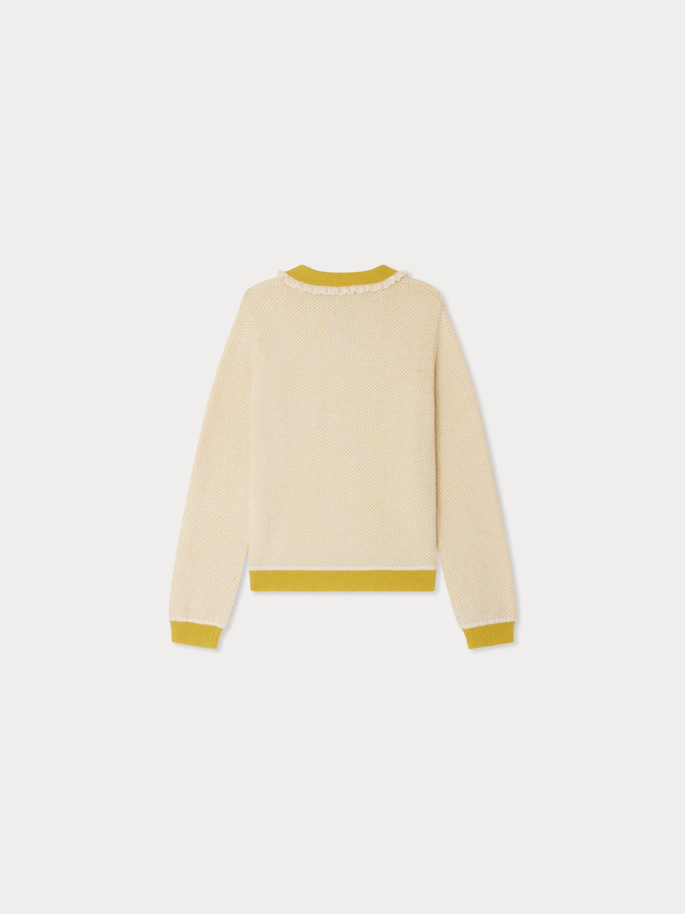 Jrynja sweater with gathered collar