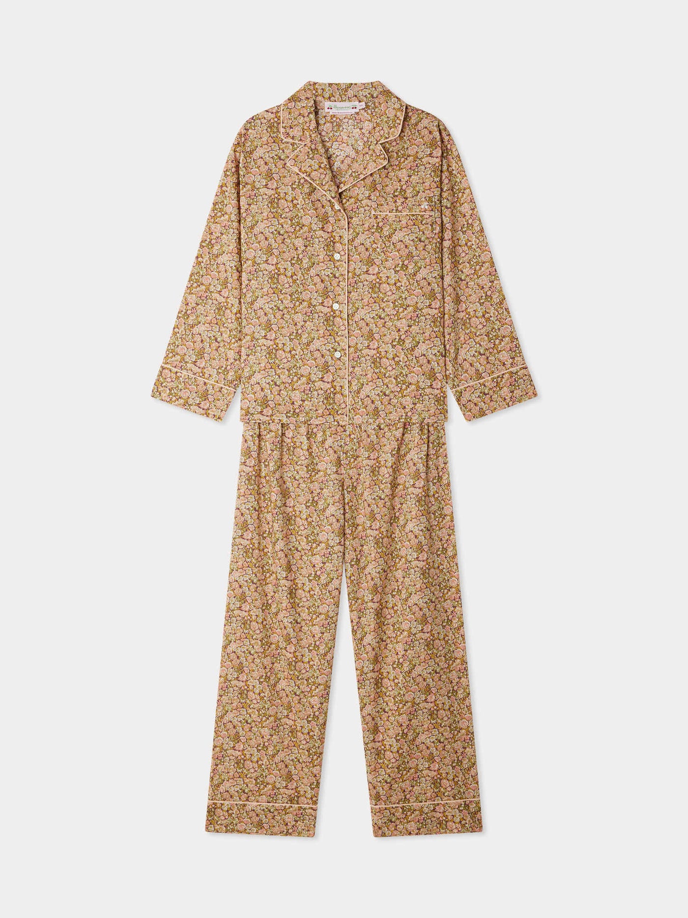 Pyjama Dormeur deux pièces en tissu Liberty en coton biologique