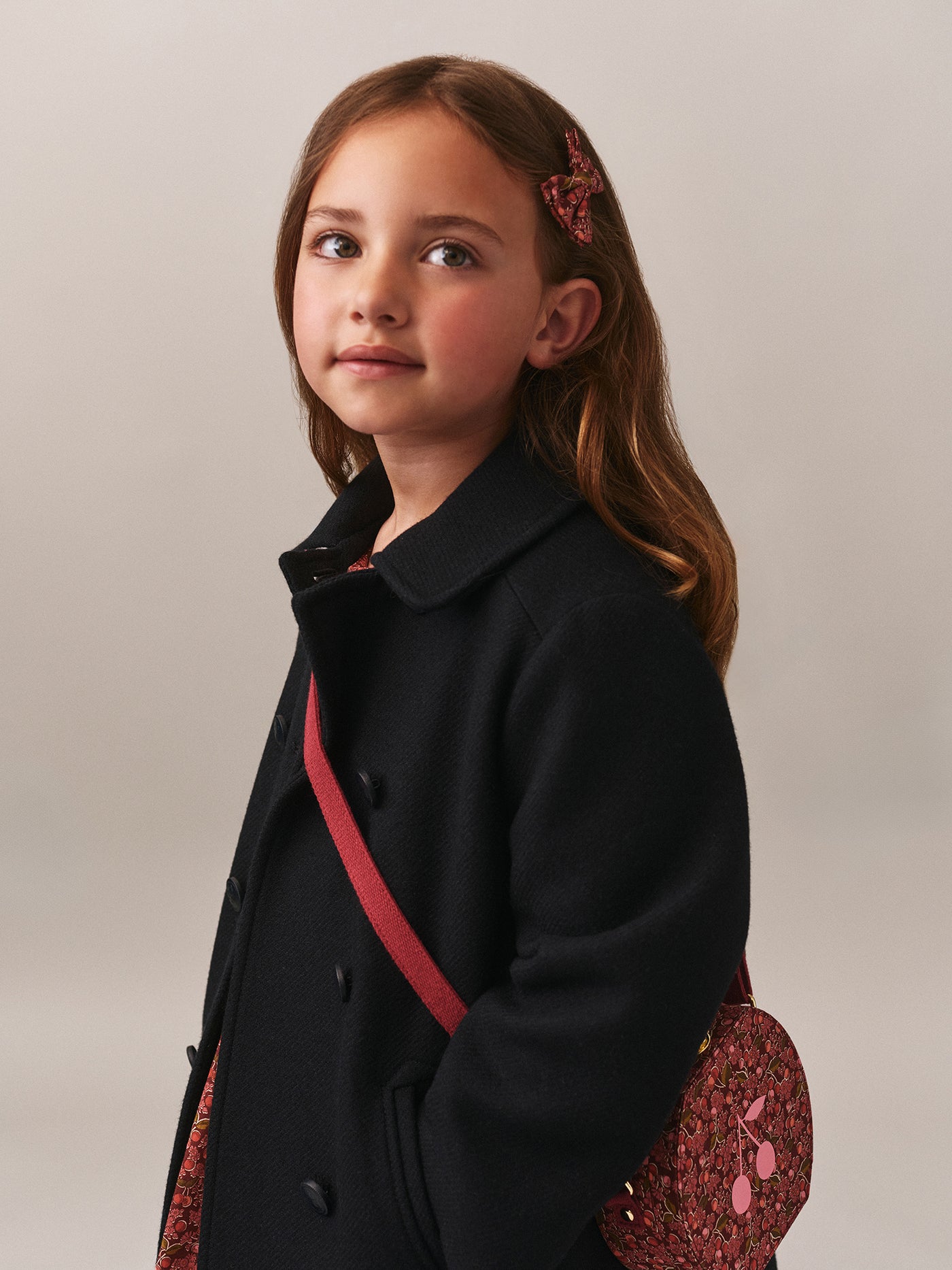 Cappotto in panno di lana Joulia