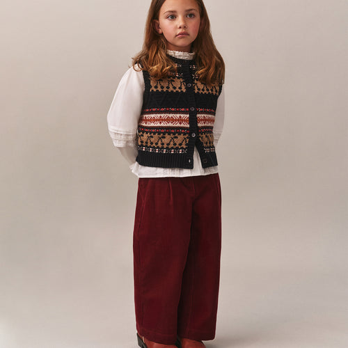 Pantaloni in velluto a coste Javey