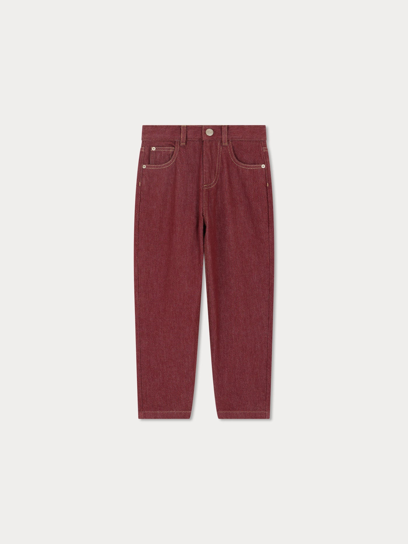 Pantalon Eloha en denim en coton biologique