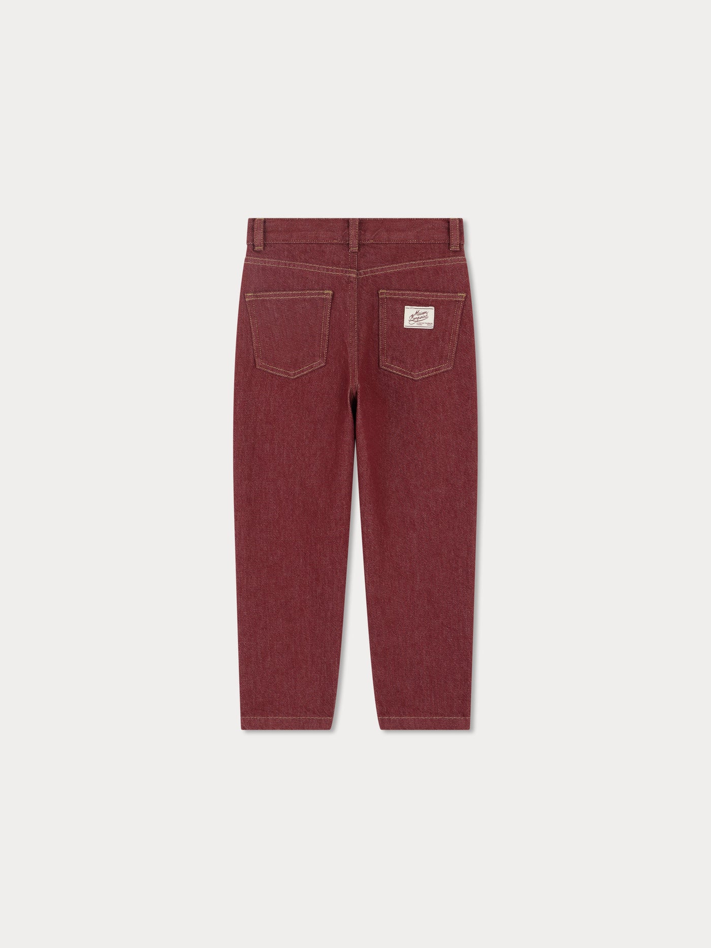 Pantalon Eloha en denim en coton biologique