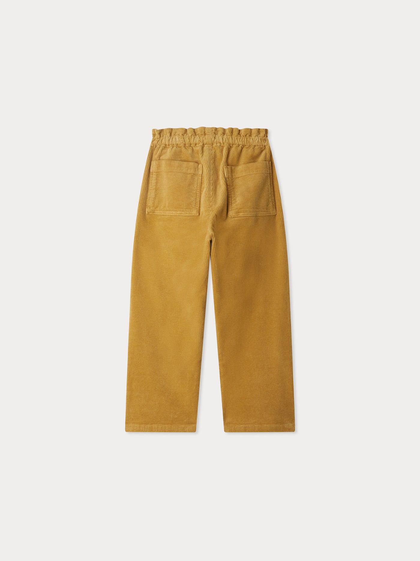 Wide-leg July pants in golden velvet