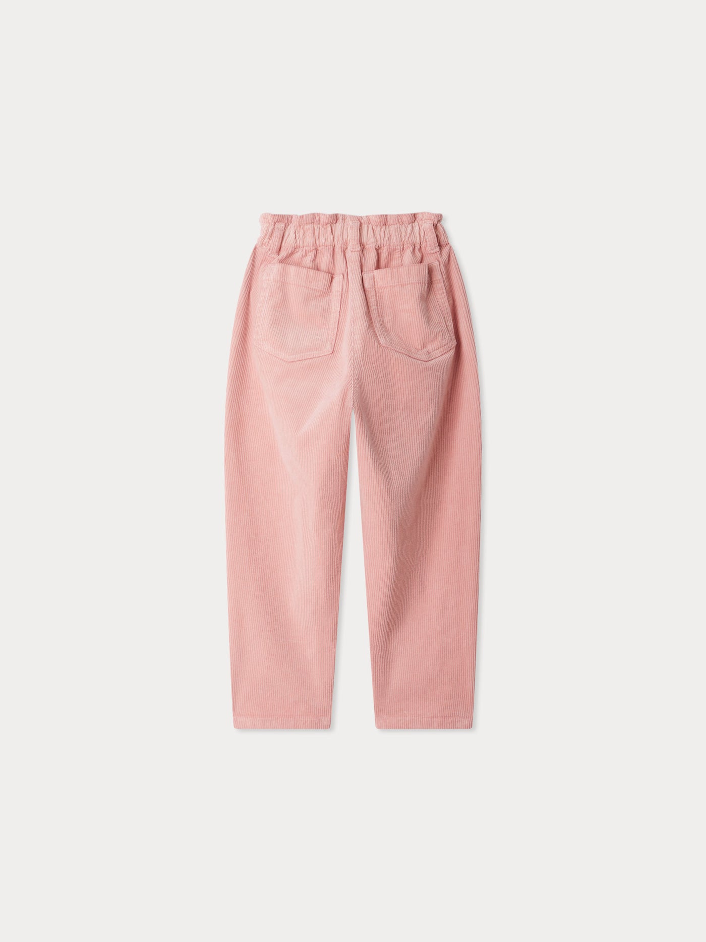 Pantaloni Sonie larghi con elastico in vita in velluto