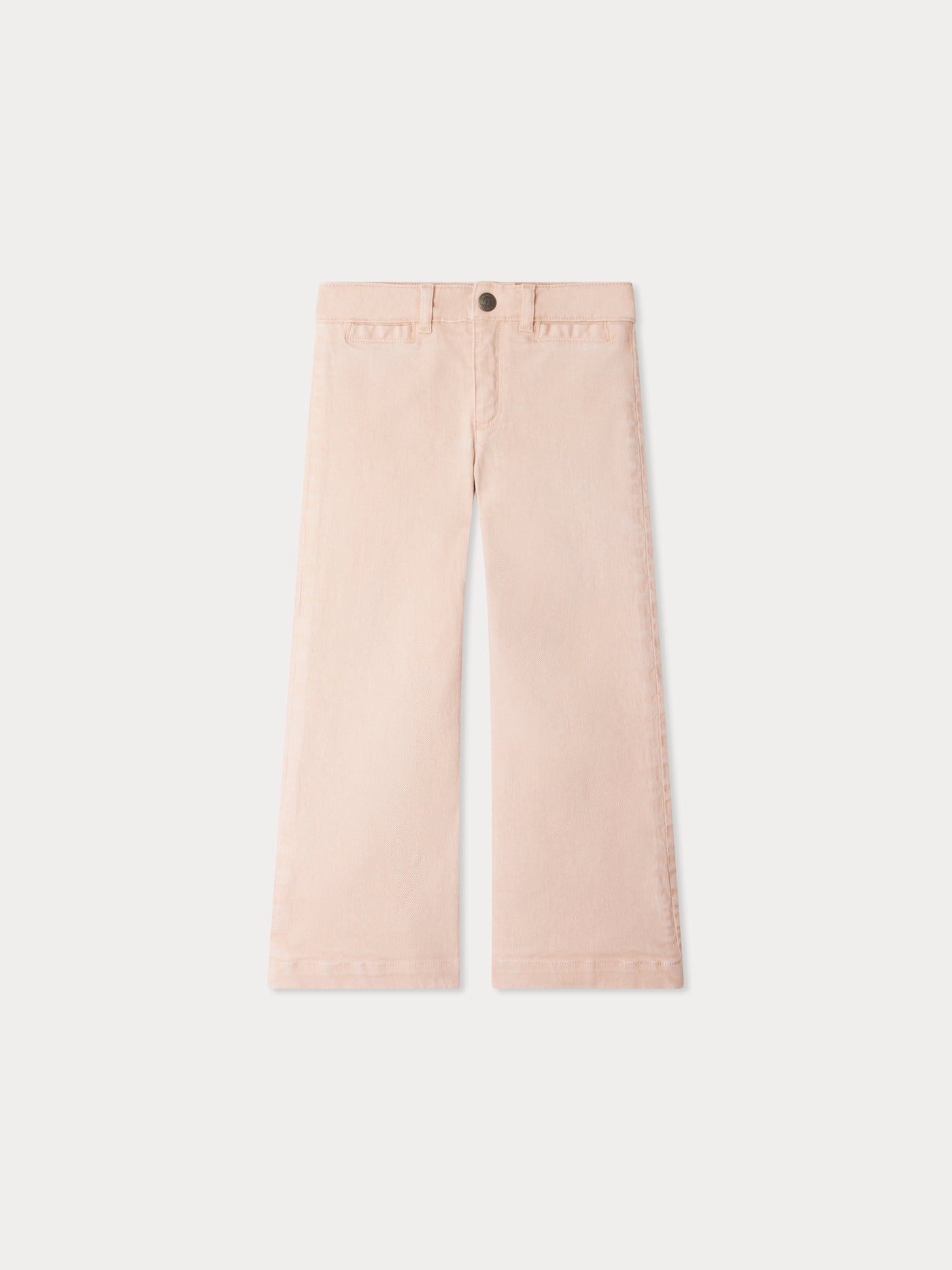 Gersande flare pants in organic cotton