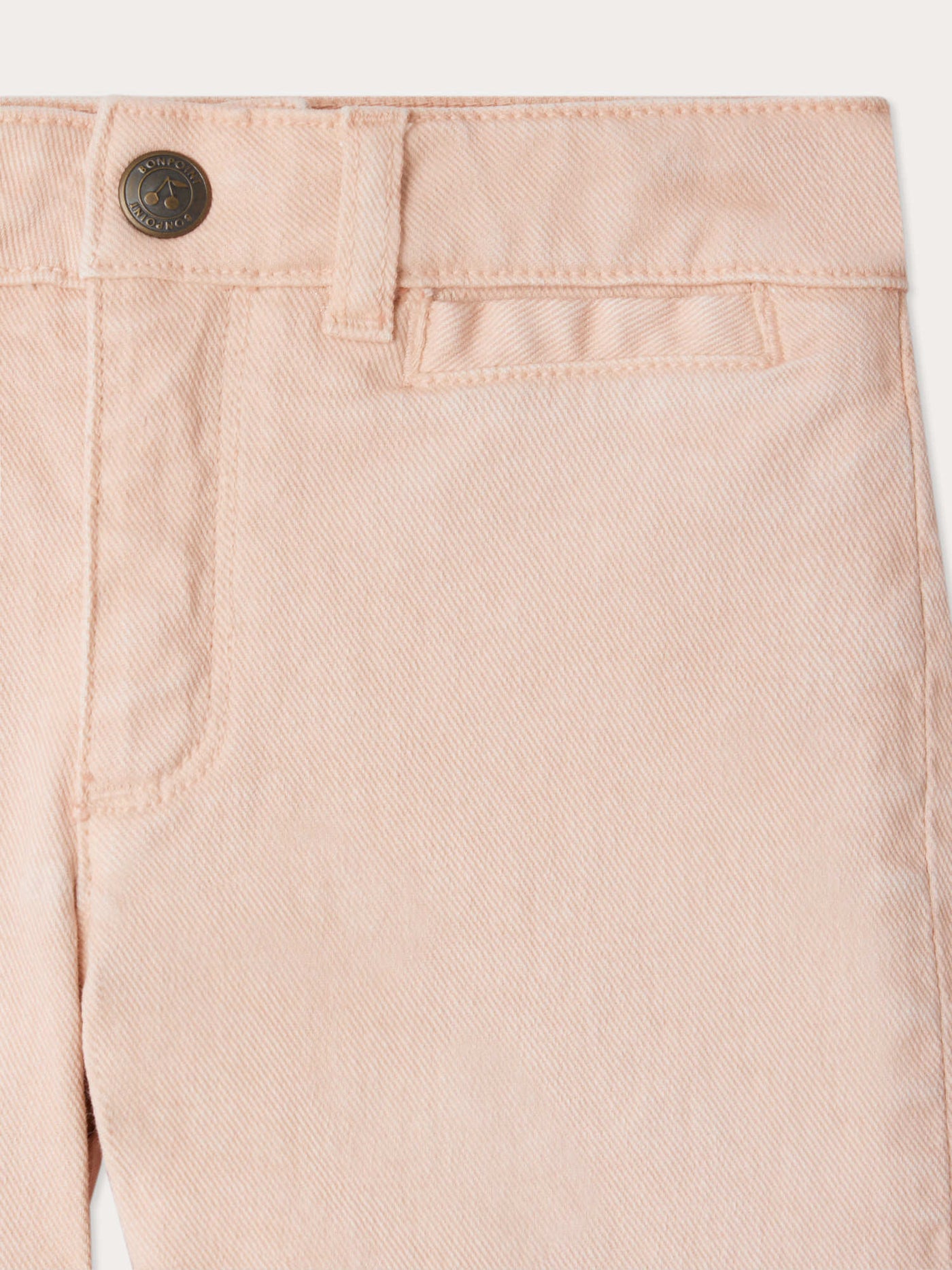 Gersande flare pants in organic cotton