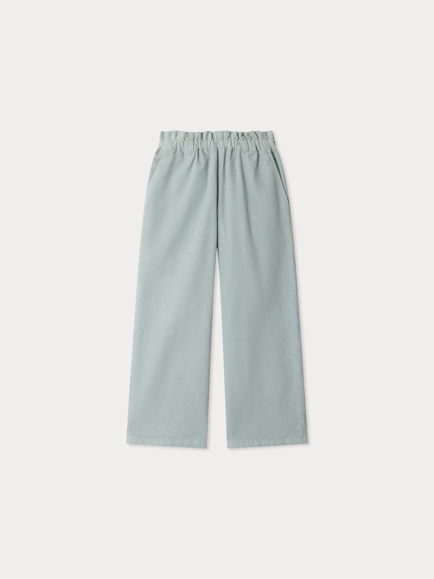 Pantalon July élastiqué à la taille en velours de coton biologique