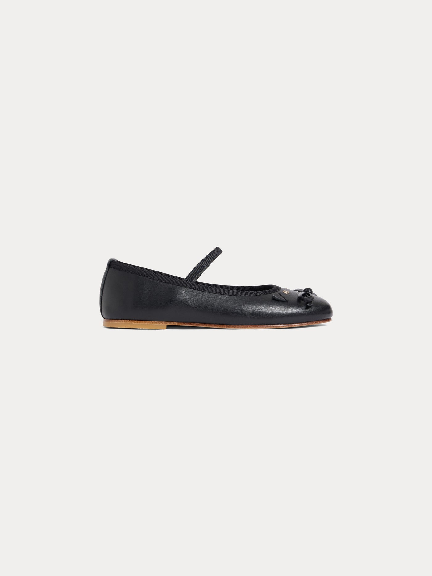 Ballerines Joie en cuir noir