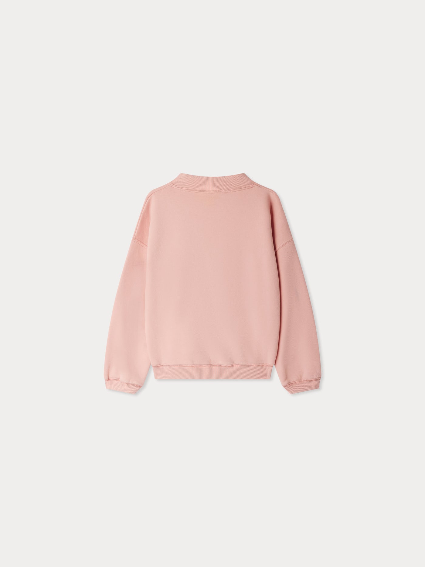 Sweatshirt Bart mit Kirsche aus Liberty-Stoff aus Bio-Baumwolle