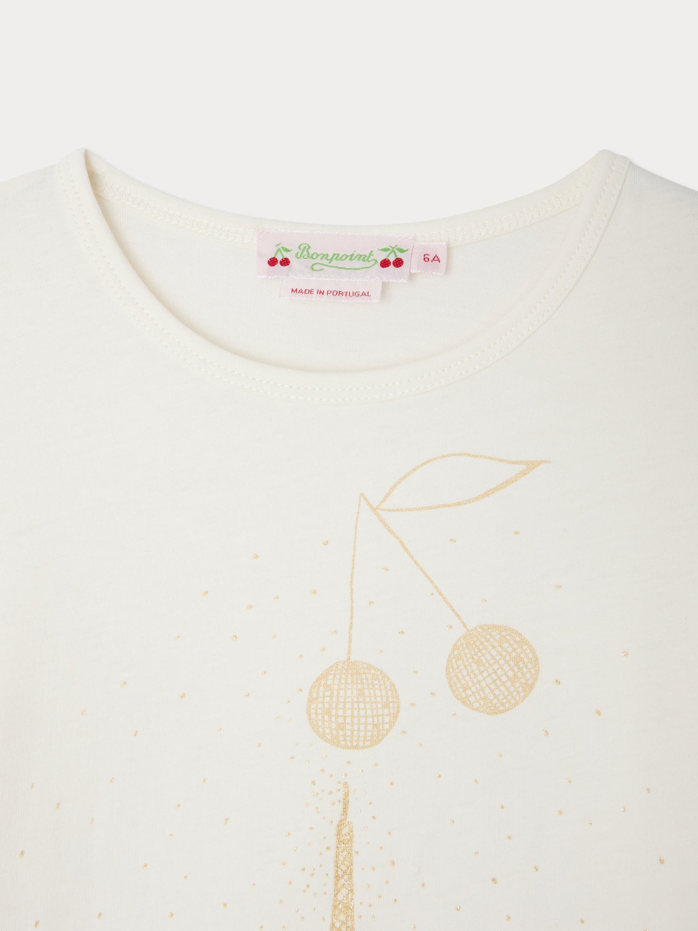 T-shirt Tidjiane con stampa Torre Eiffel in cotone biologico