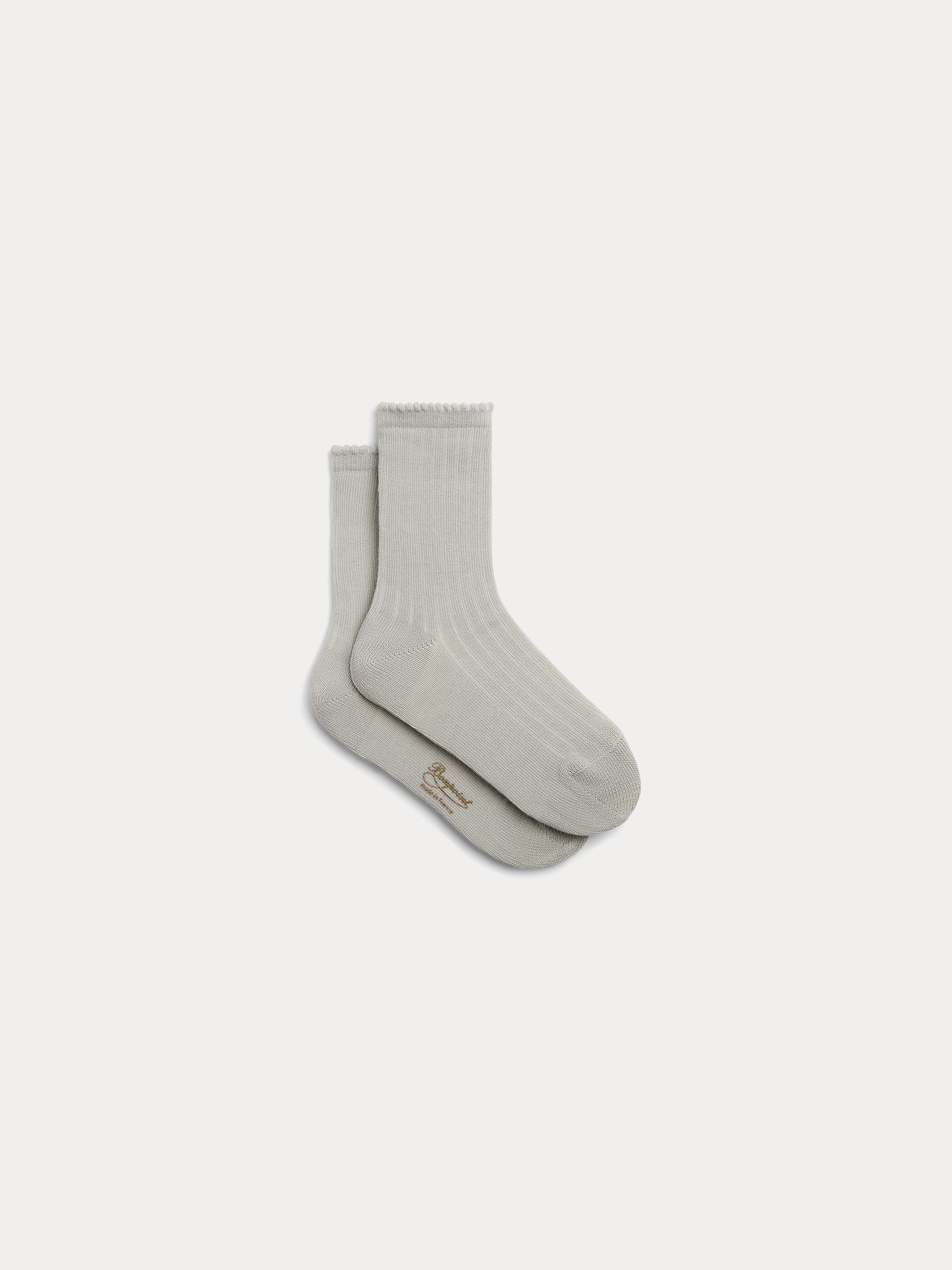 Elvire blue cotton socks