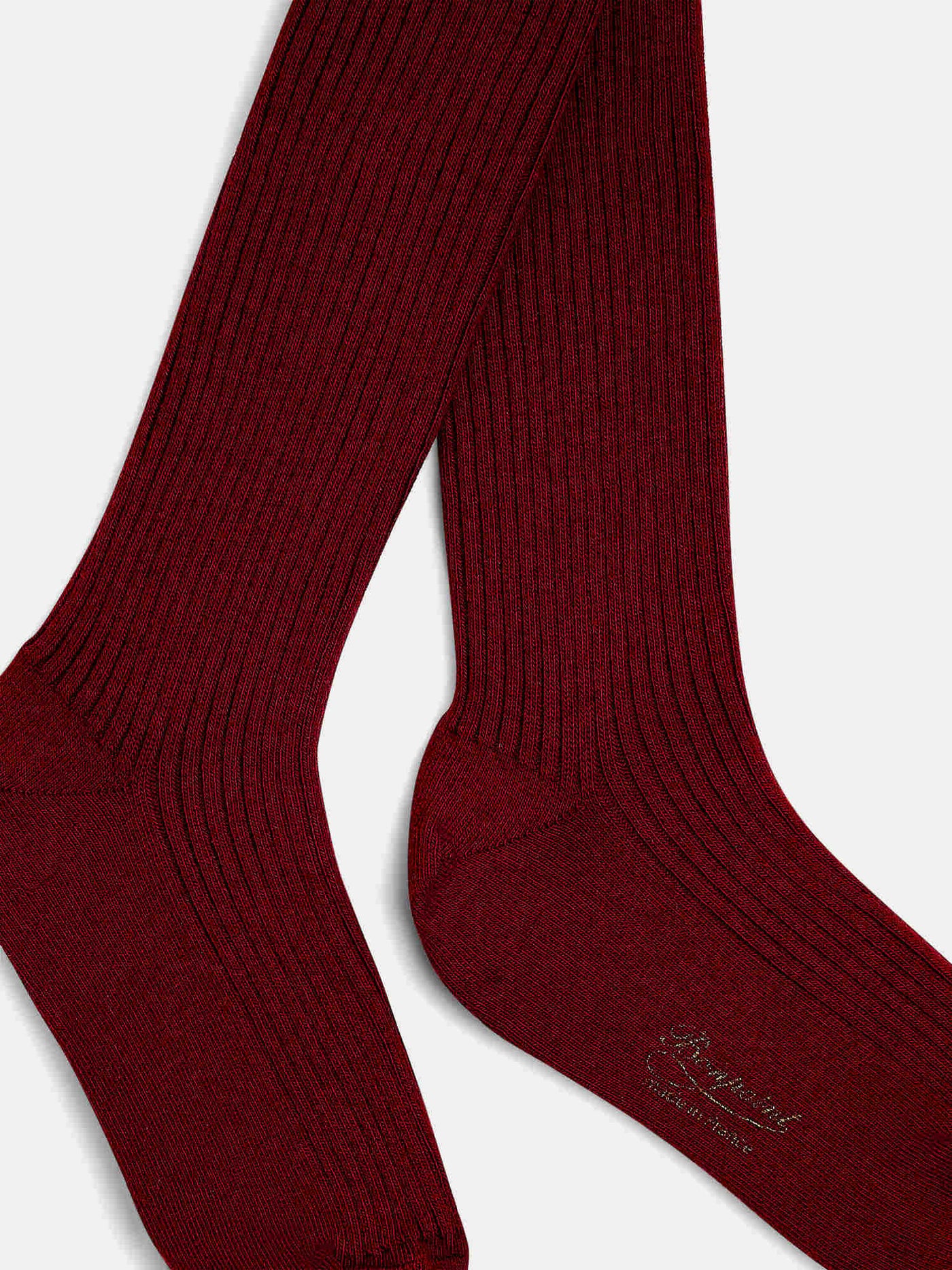 Collant Thomina rouge foncé