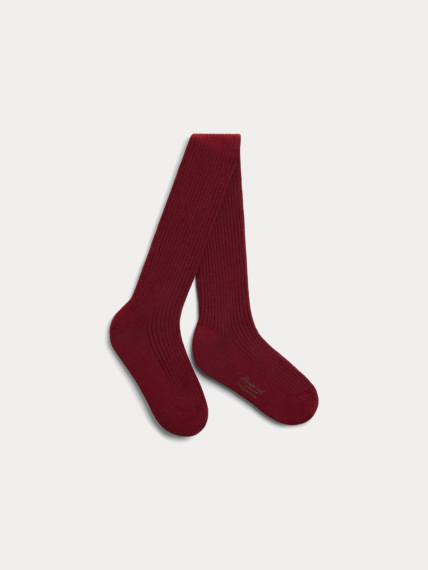 Collant Thomina rouge foncé