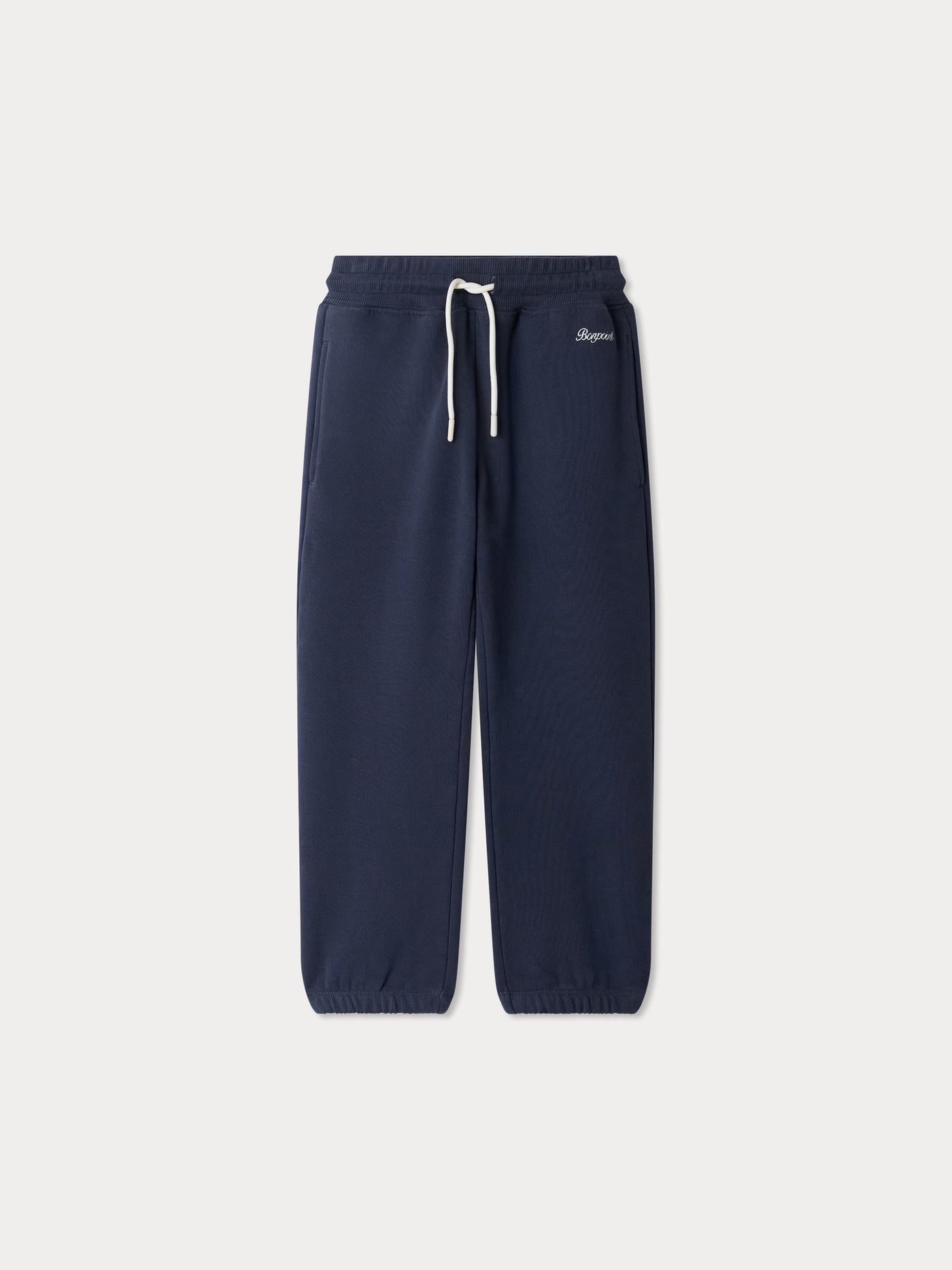Tidji Jogginghose aus marineblauer Bio-Baumwolle
