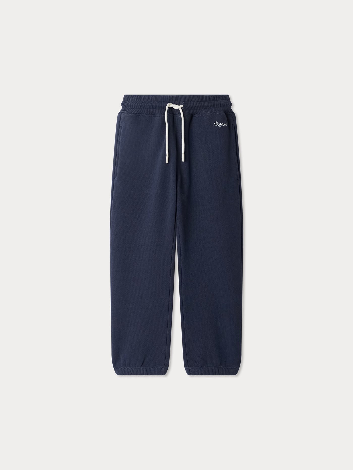 Pantaloni da jogging Tidji in cotone biologico blu navy