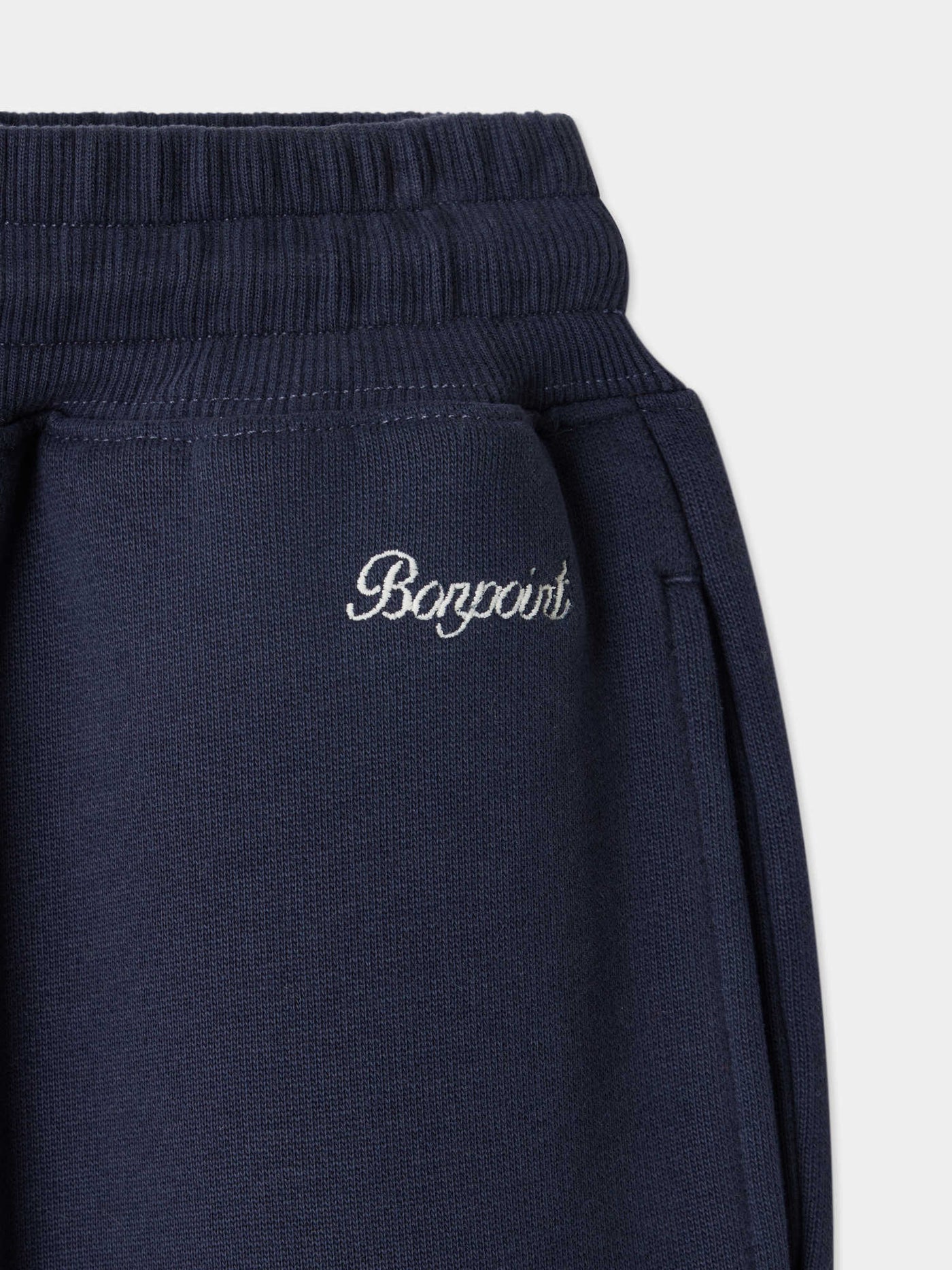 Pantaloni da jogging Tidji in cotone biologico blu navy