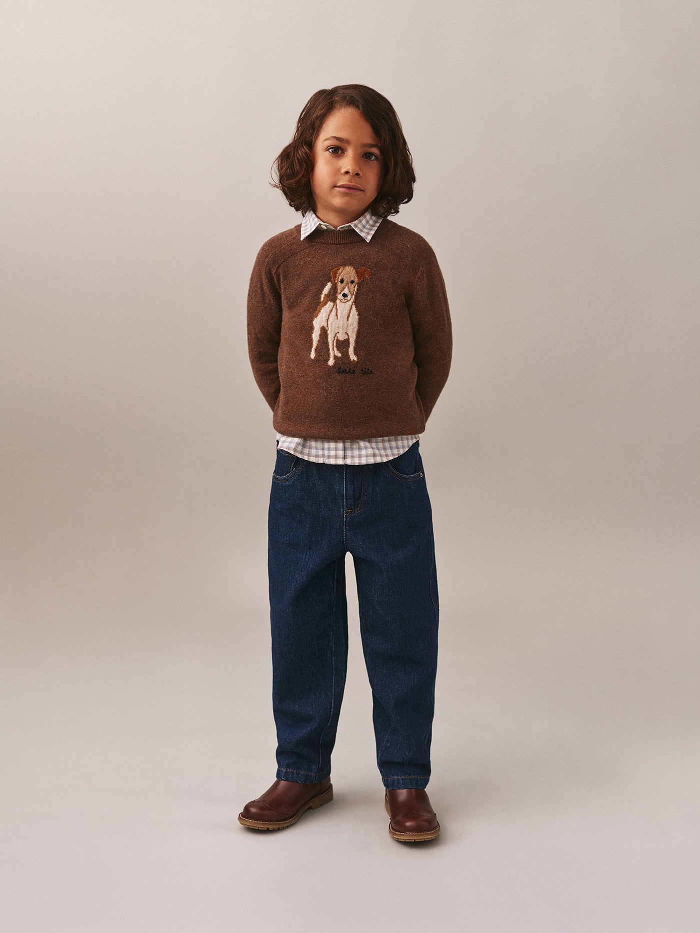 Pantaloni con tasche in denim Eliott