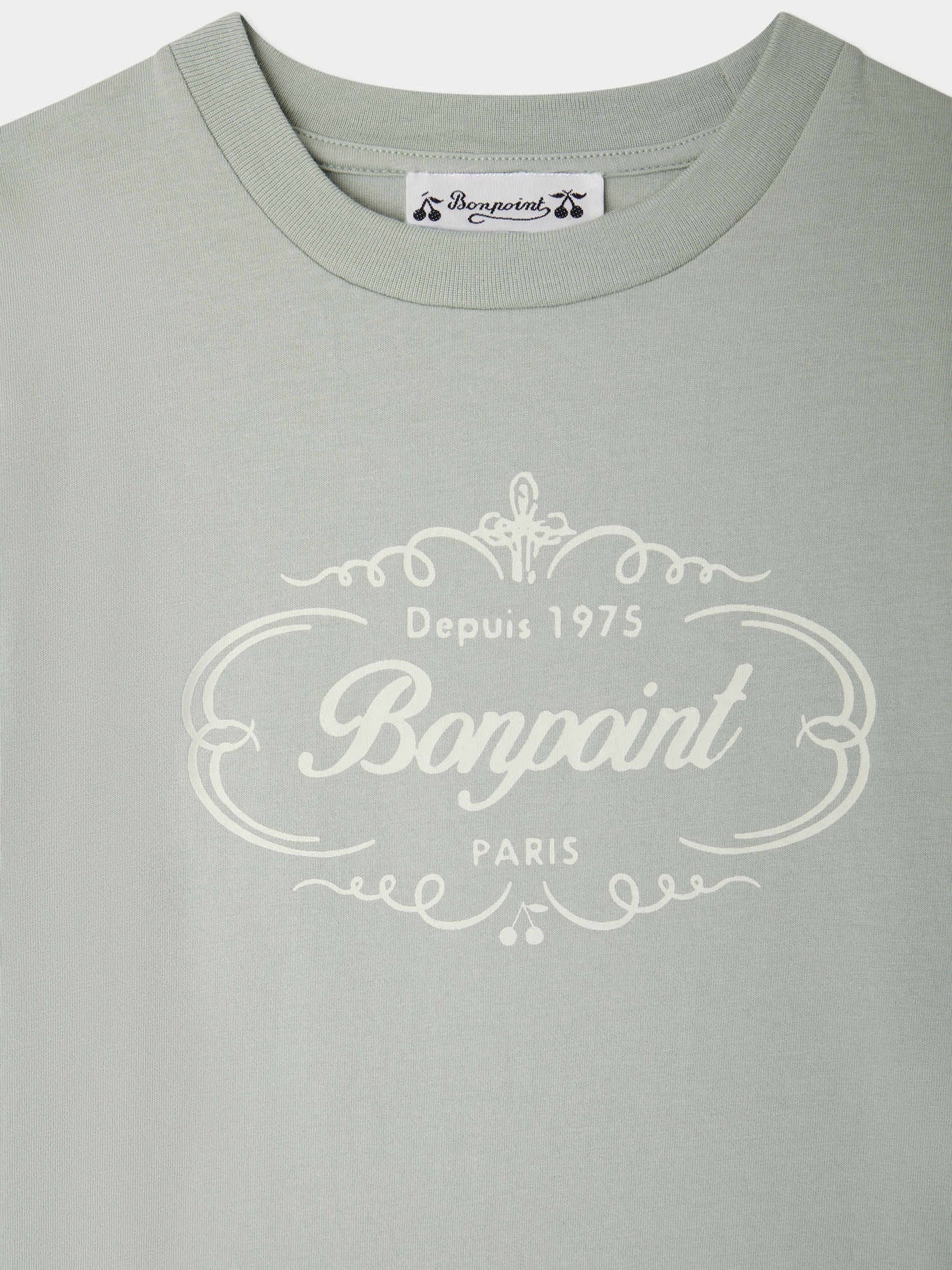 Thibald T-Shirt mit Heritage-Logo-Print aus Bio-Baumwolle