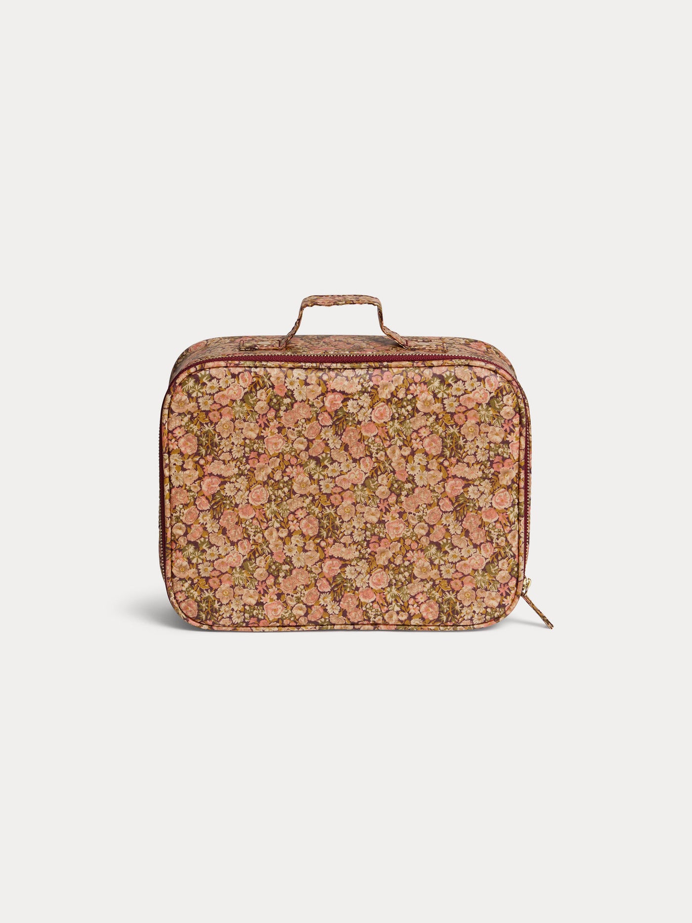 Liberty fabric suitcase in coated cotton
