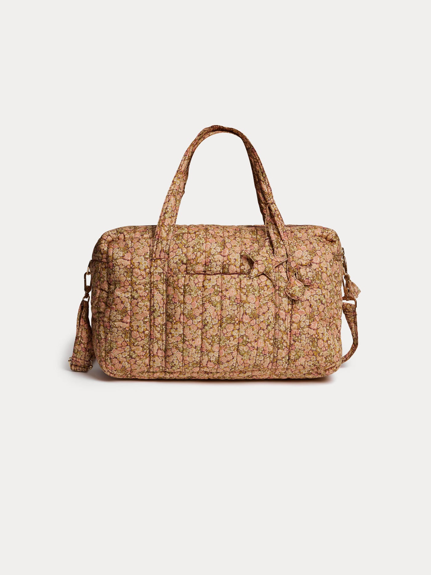 Sac à langer Piou matelassé en tissu Liberty