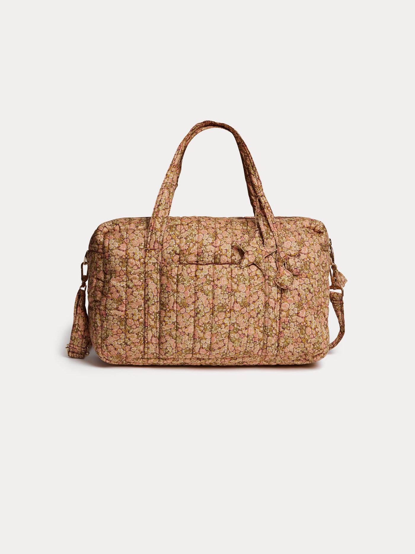 Sac à langer Piou matelassé en tissu Liberty