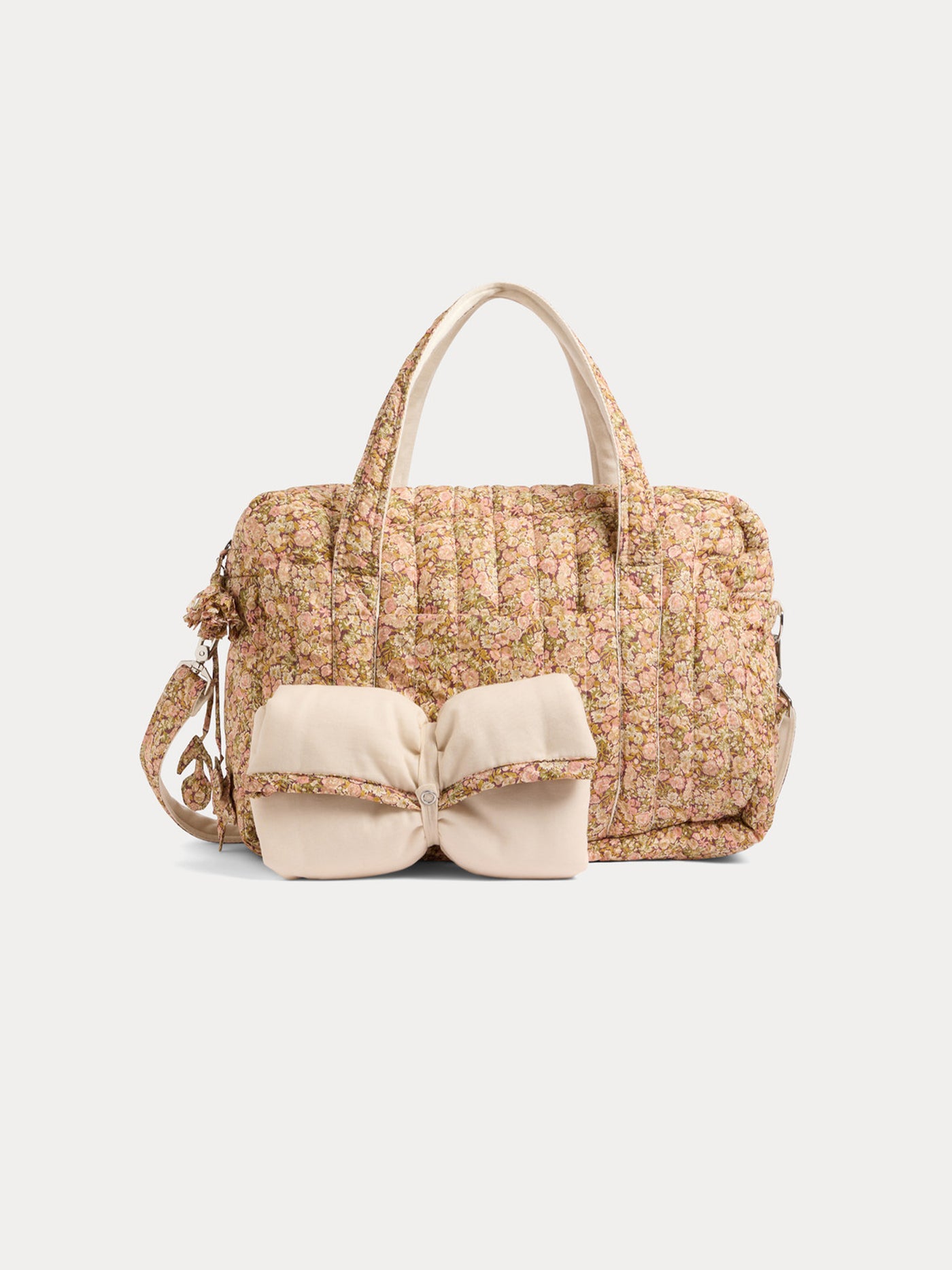 Sac à langer Piou matelassé en tissu Liberty