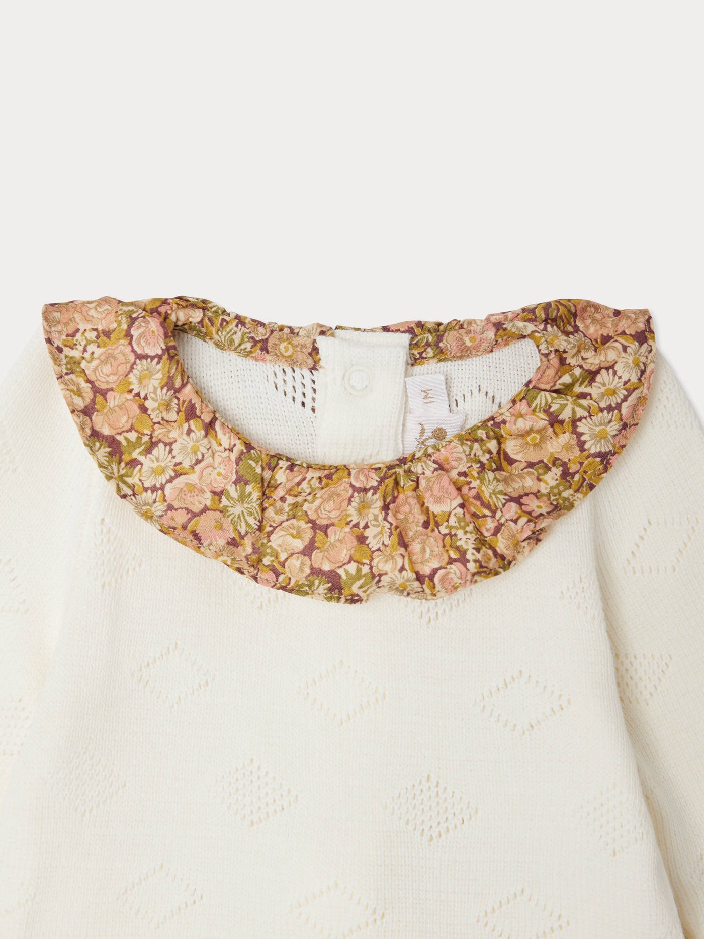 Daisie-Boxset mit Strickset und Bettdecke aus Liberty-Stoff aus Bio-Baumwolle