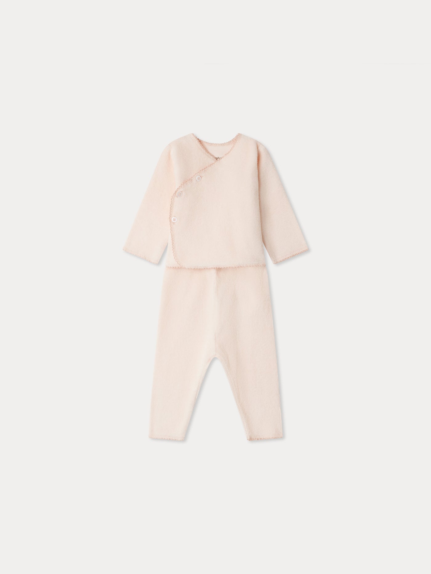 Ensemble éponge Julia croisé en coton biologique