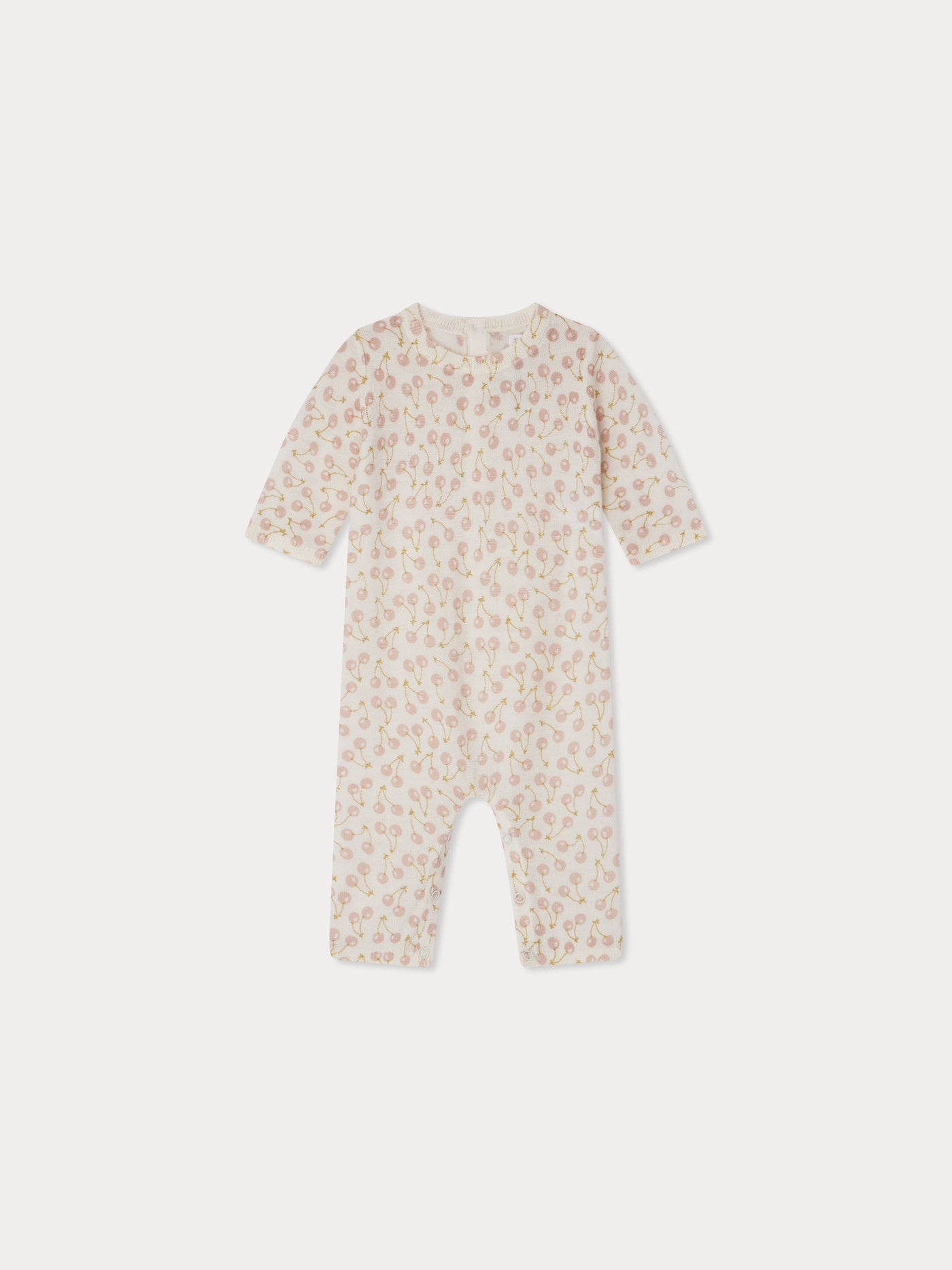 Tilouana – Jumpsuit aus Wolle mit Kirschmuster