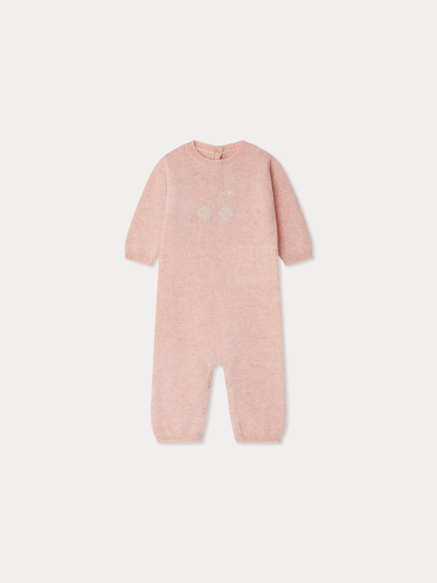 Tilouana Kaschmir-Jumpsuit in Kirschrot