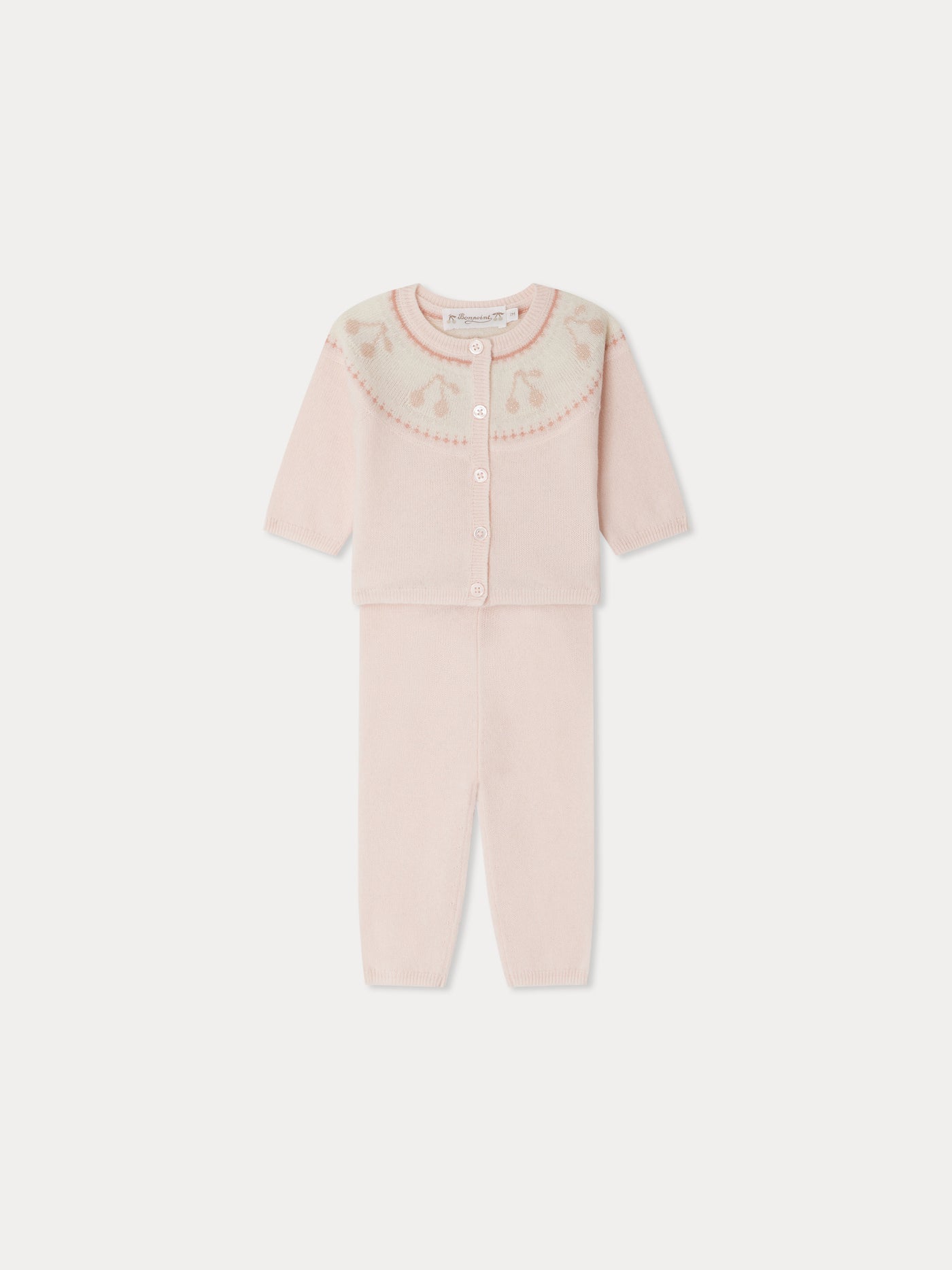Ensemble Jenny avec cerises au col