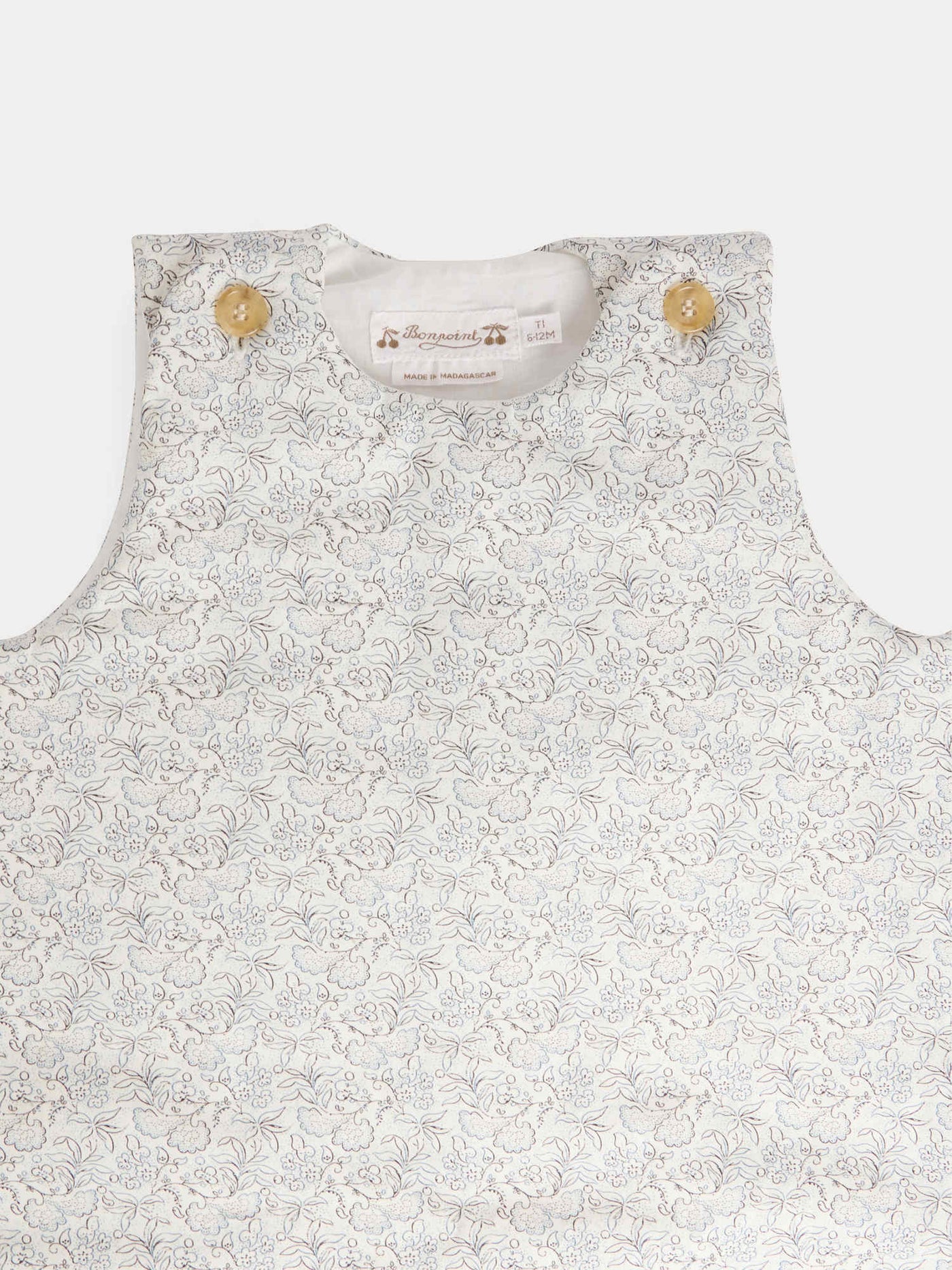 Joujou bedruckter Schlafsack mit Reißverschluss aus Bio-Baumwolle