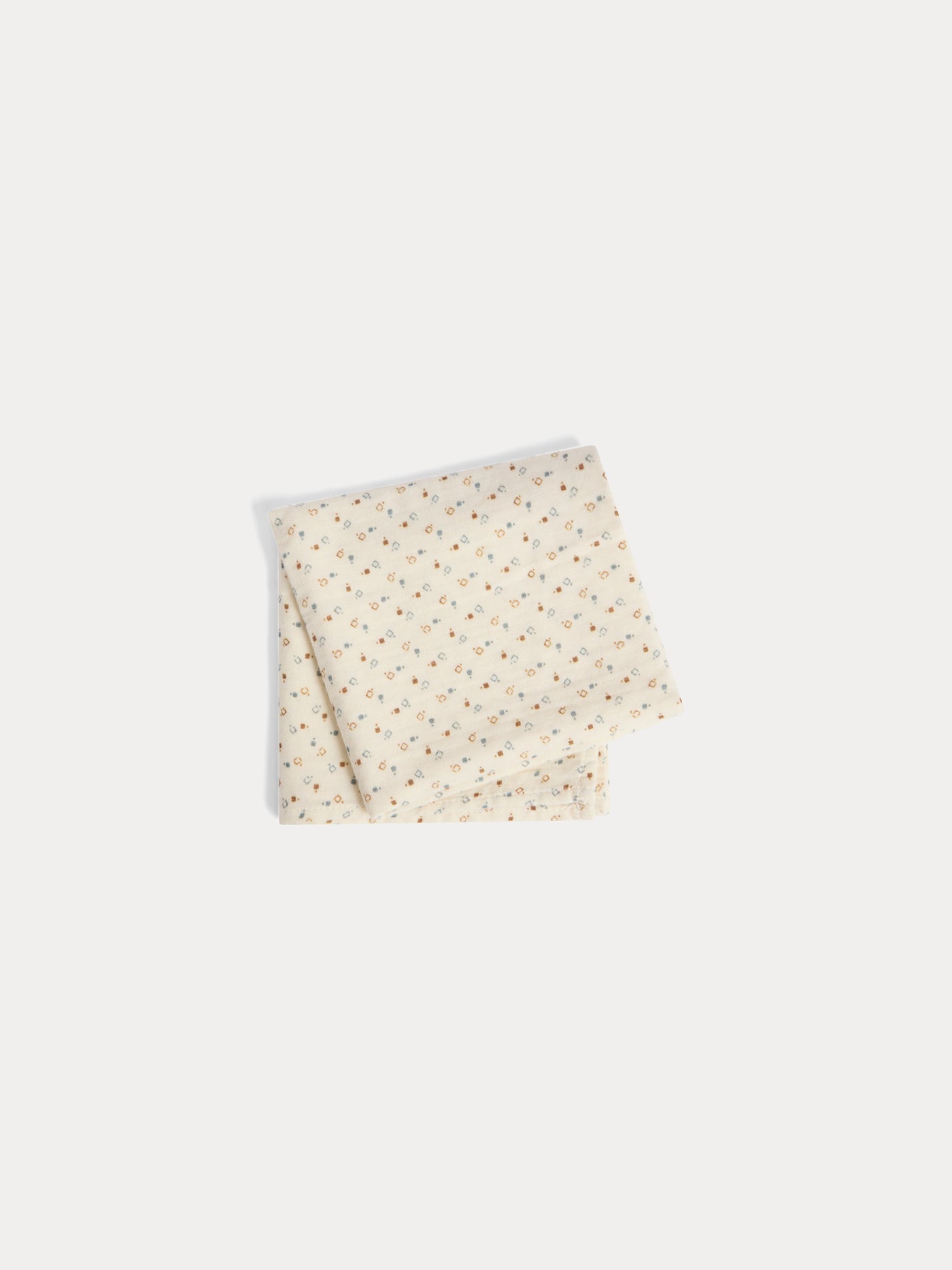 Set of plain and printed organic cotton swaddles