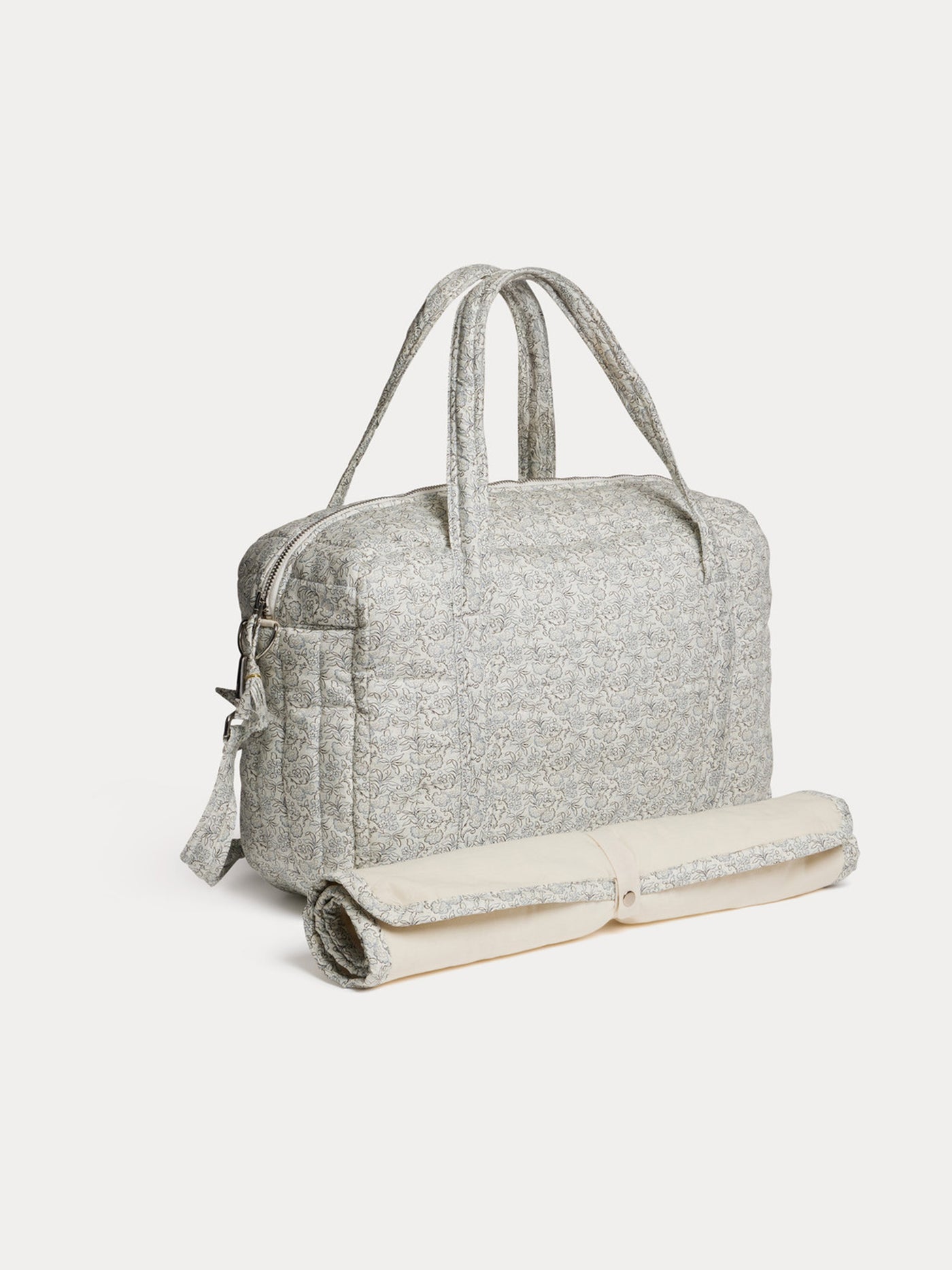 Piou printed quilted changing bag