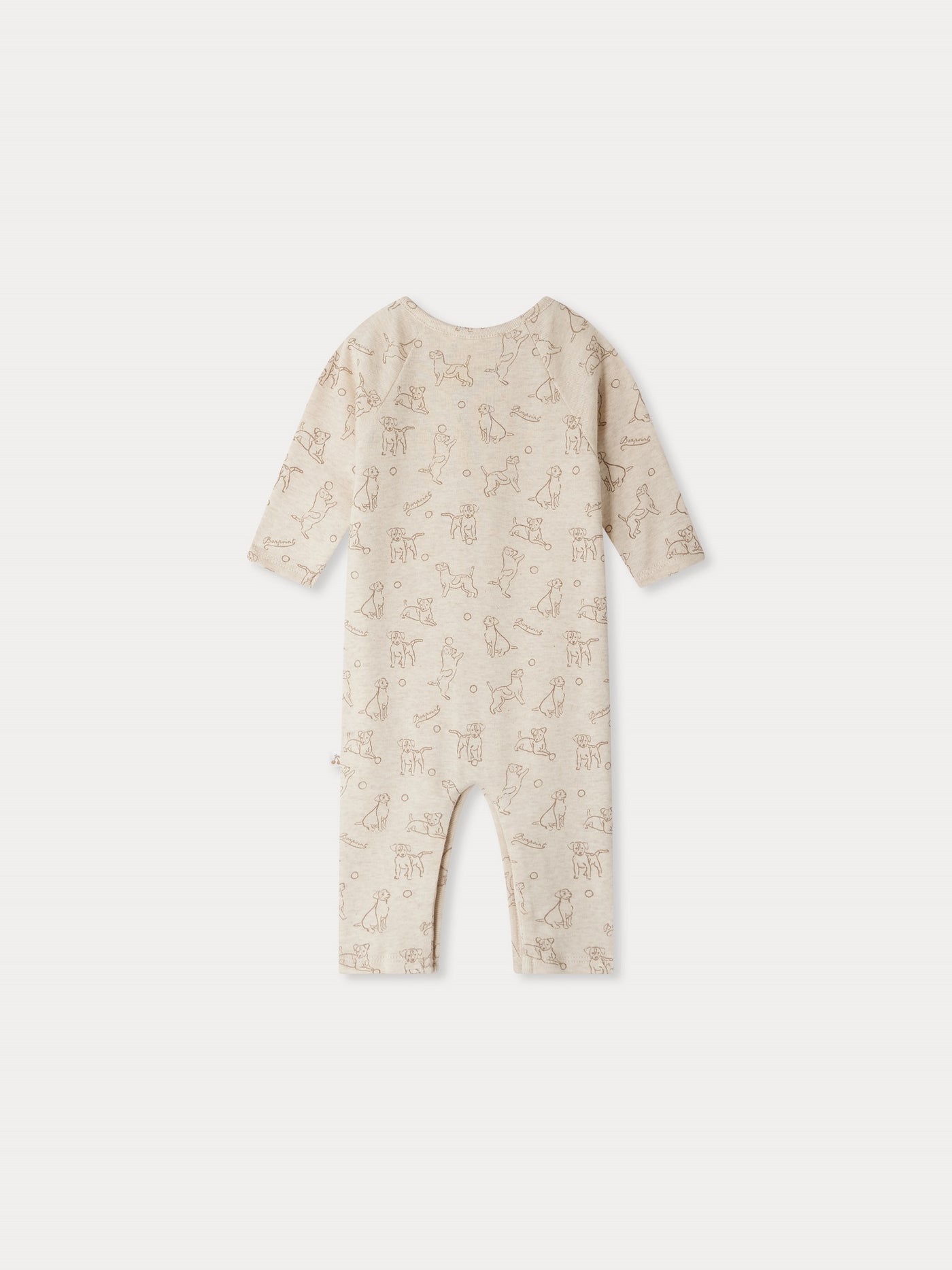 Pyjama mixte Georget à imprimé Chien en coton biologique