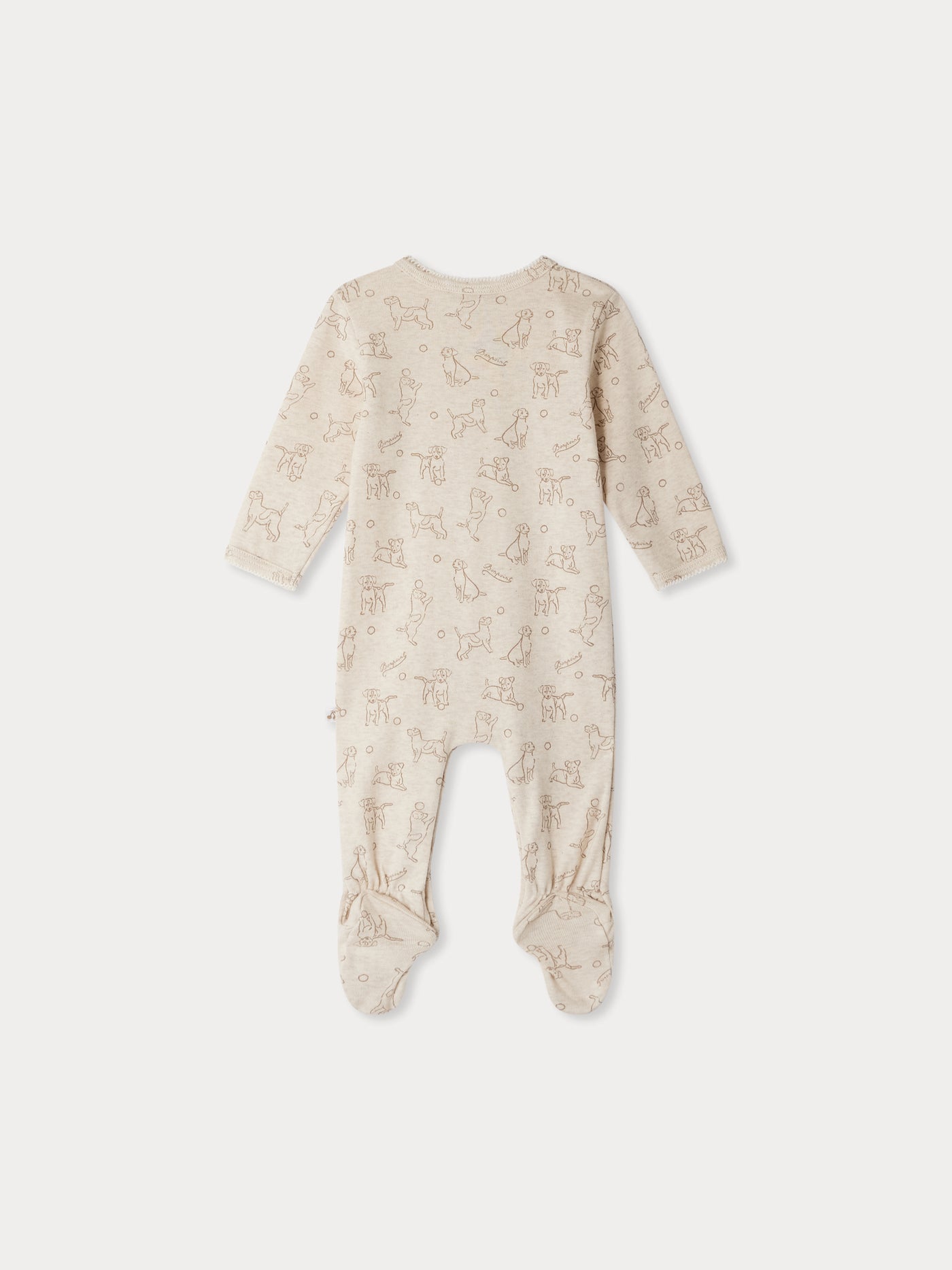 Golco Pyjama aus Bio-Baumwolle mit Hundeprint