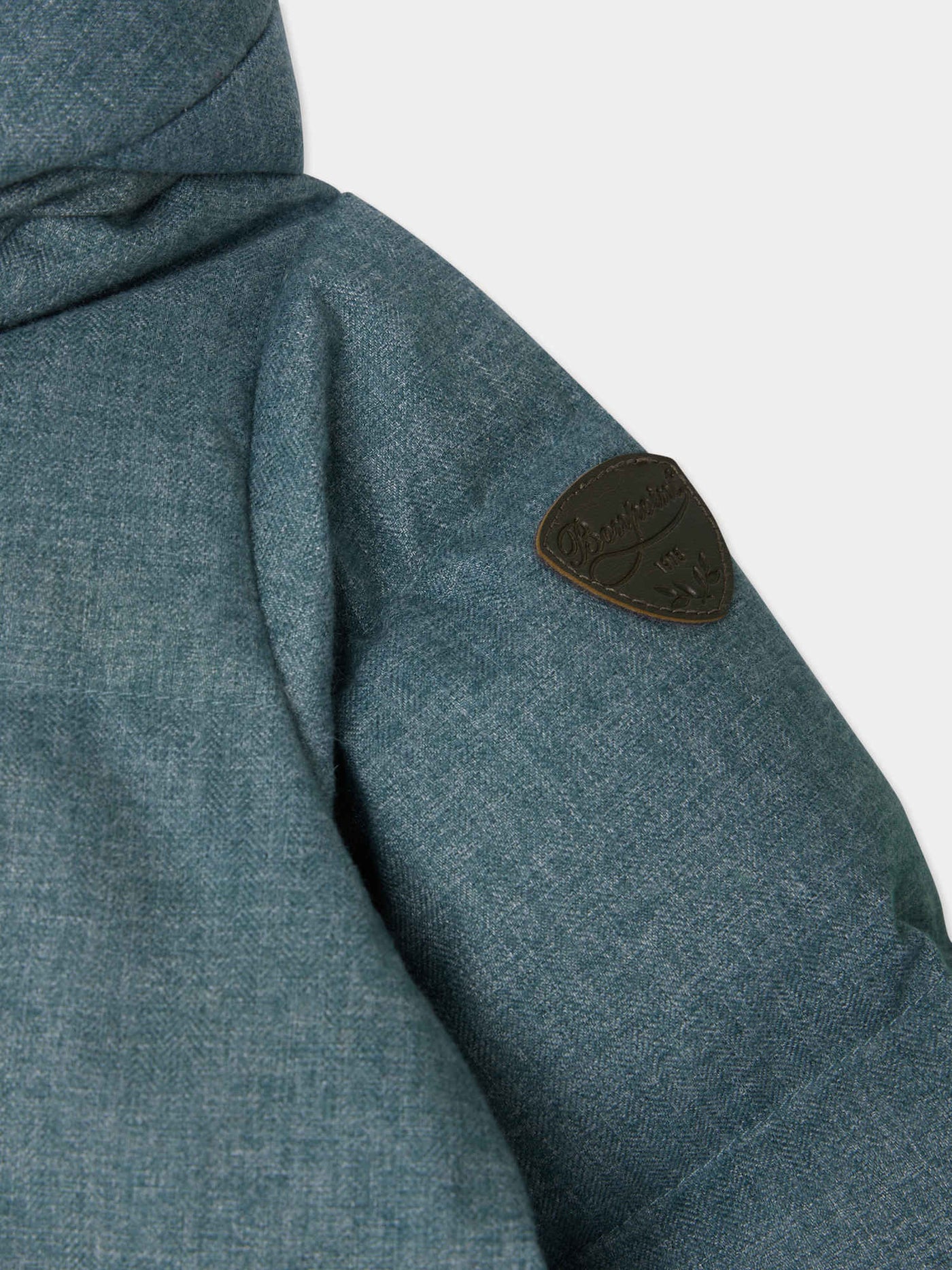 Giacca da pilota con cappuccio verde Tagonfly