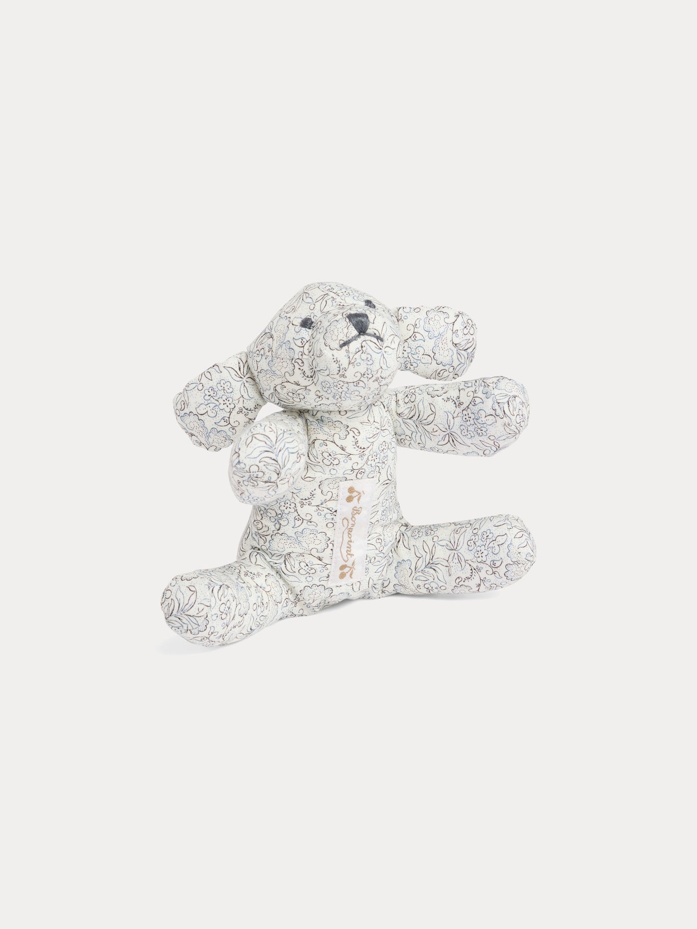 Coperta per cani Aimée con stampa floreale blu