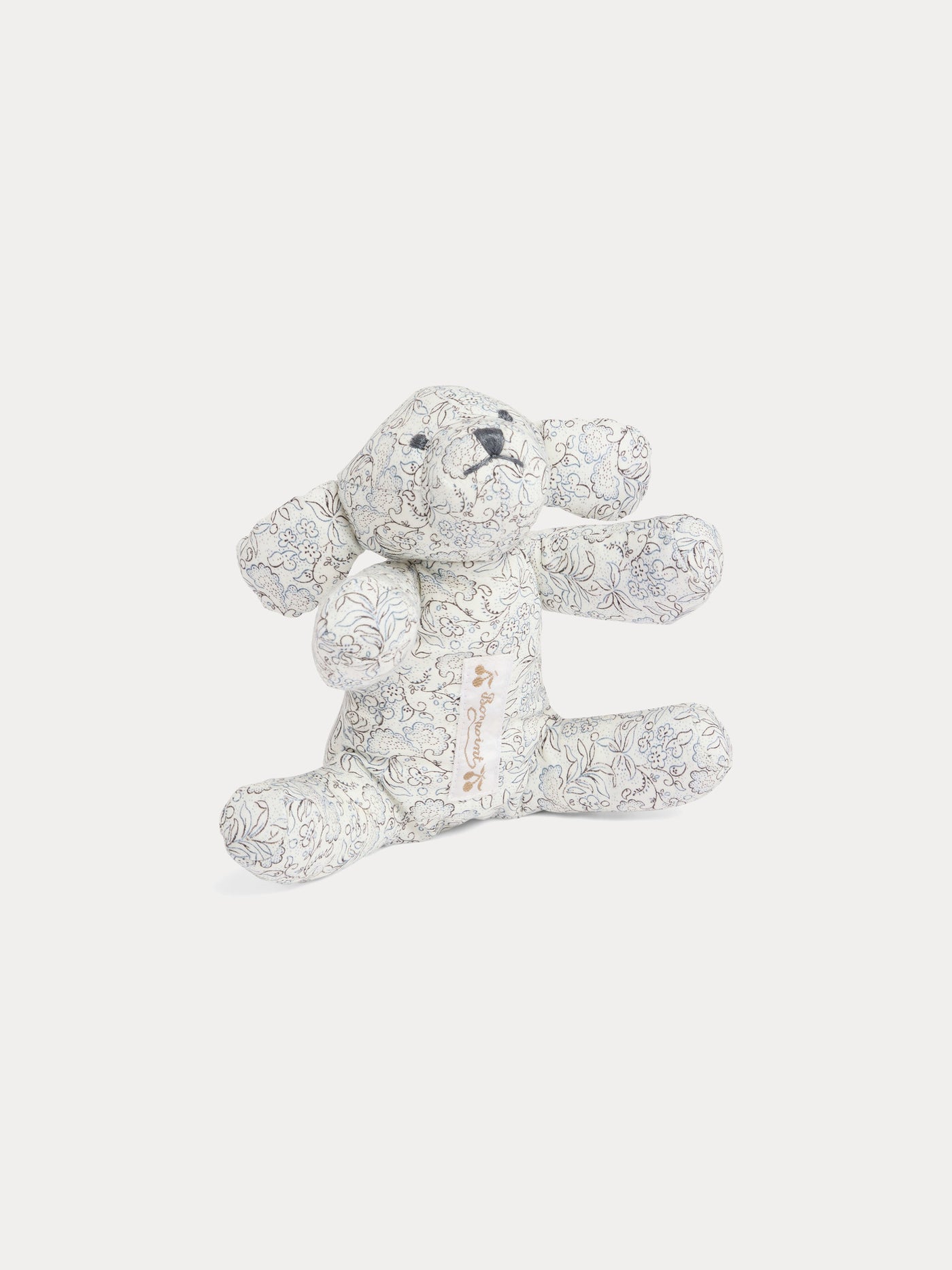 Coperta per cani Aimée con stampa floreale blu