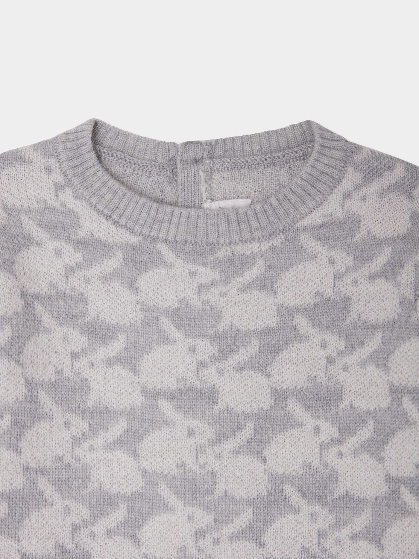 Tilouana jumpsuit with wool rabbits