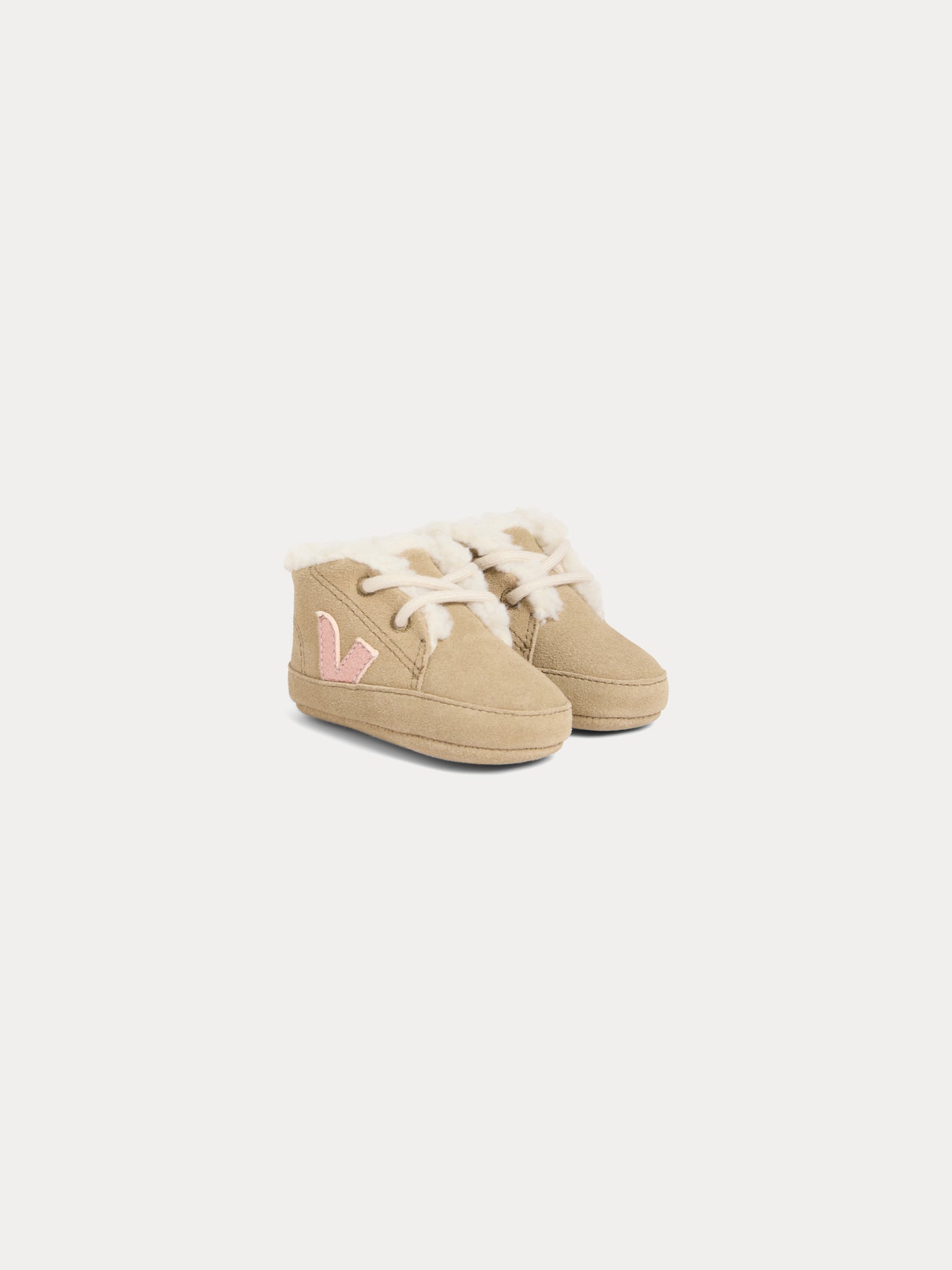 Bonpoint x Veja Baby Winter en cuir