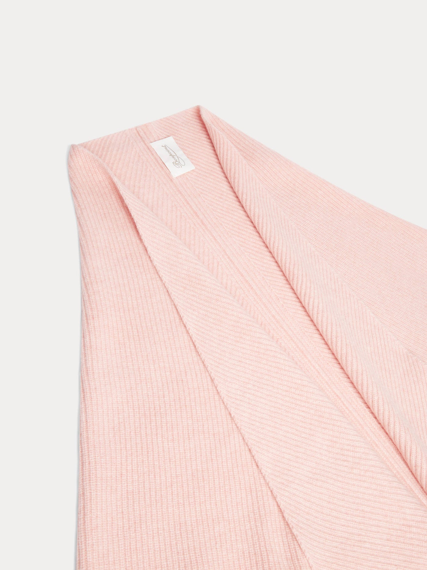 Juniette pink cashmere scarf