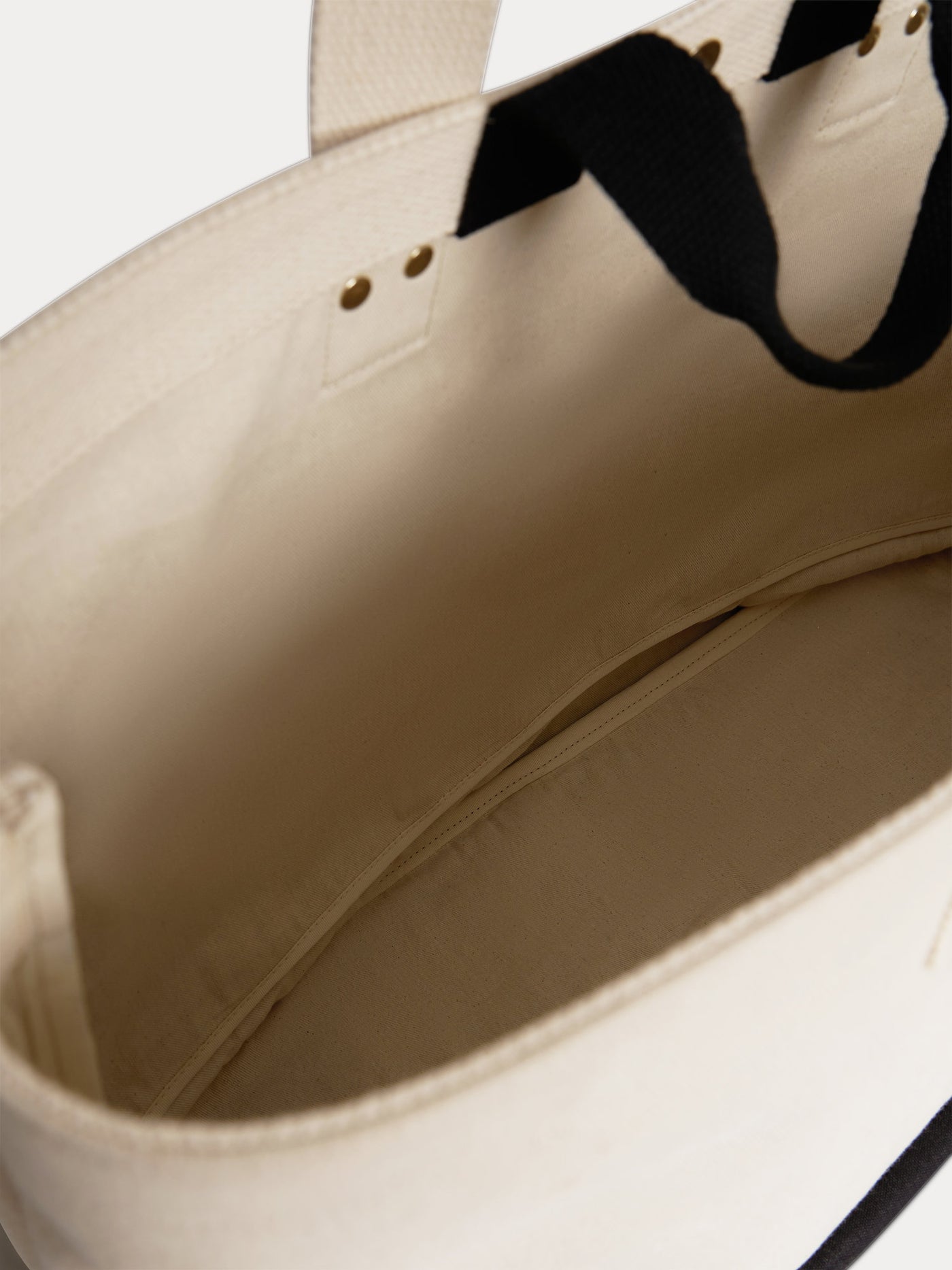 Janvière-Tasche mit doppelten Baumwollgriffen