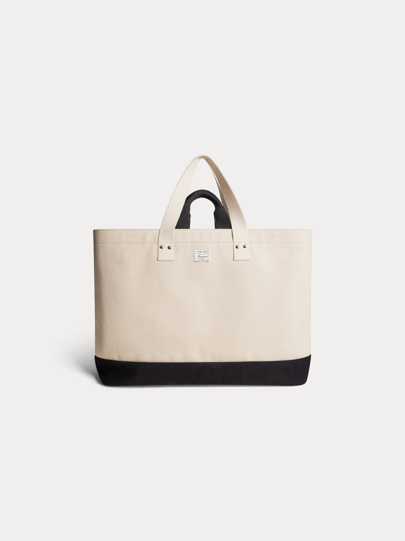 Janvière-Tasche mit doppelten Baumwollgriffen