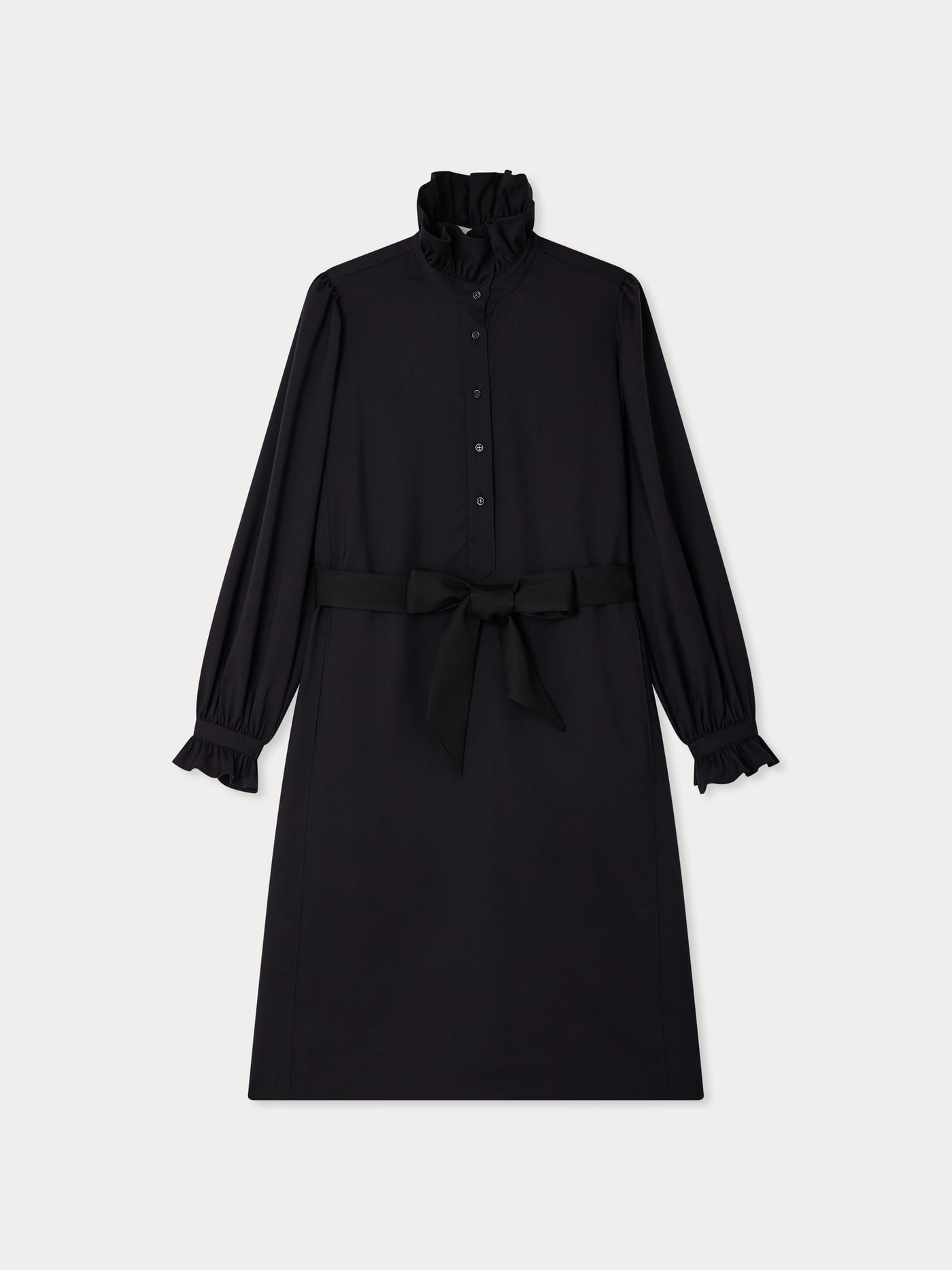 Robe Joie avec col volanté en laine