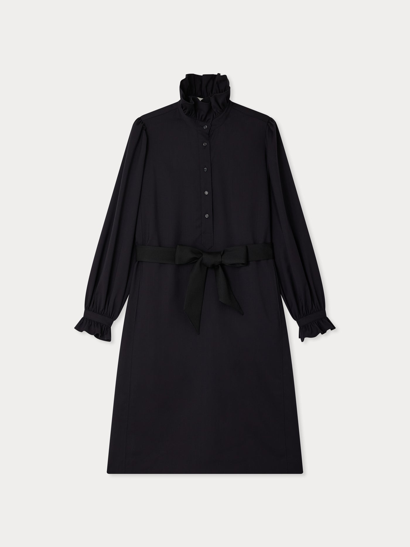 Robe Joie avec col volanté en laine