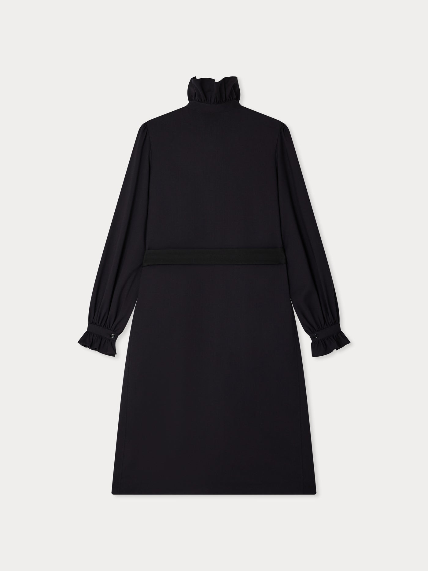 Robe Joie avec col volanté en laine